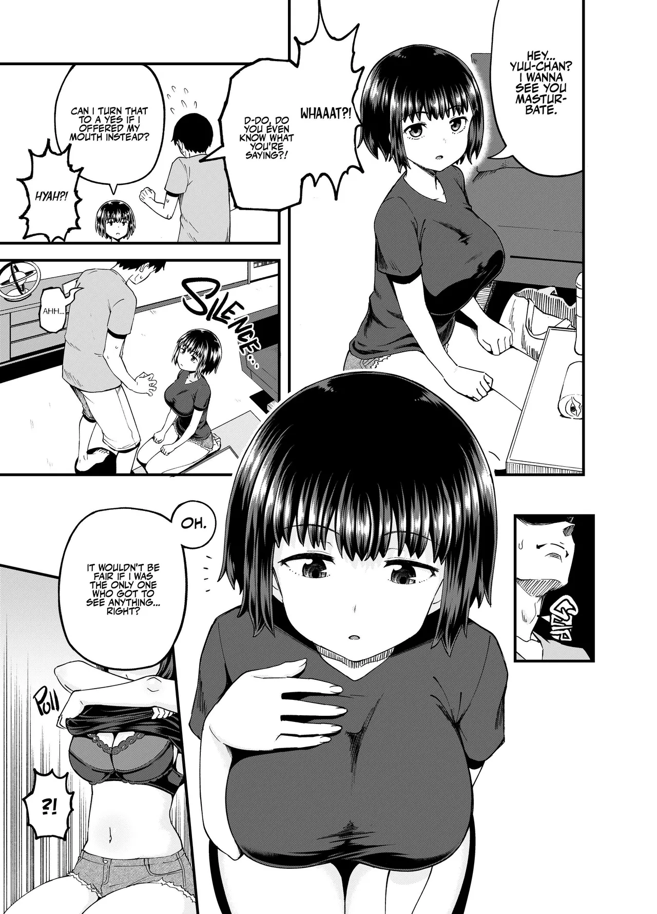 Soen ni Natteta Osananajimi ga Okuchi Onaho Gayoi Shite Kuru Mikkakan | Three Days Treating My Estranged Friend As An Oral Fuckhole - Page 9