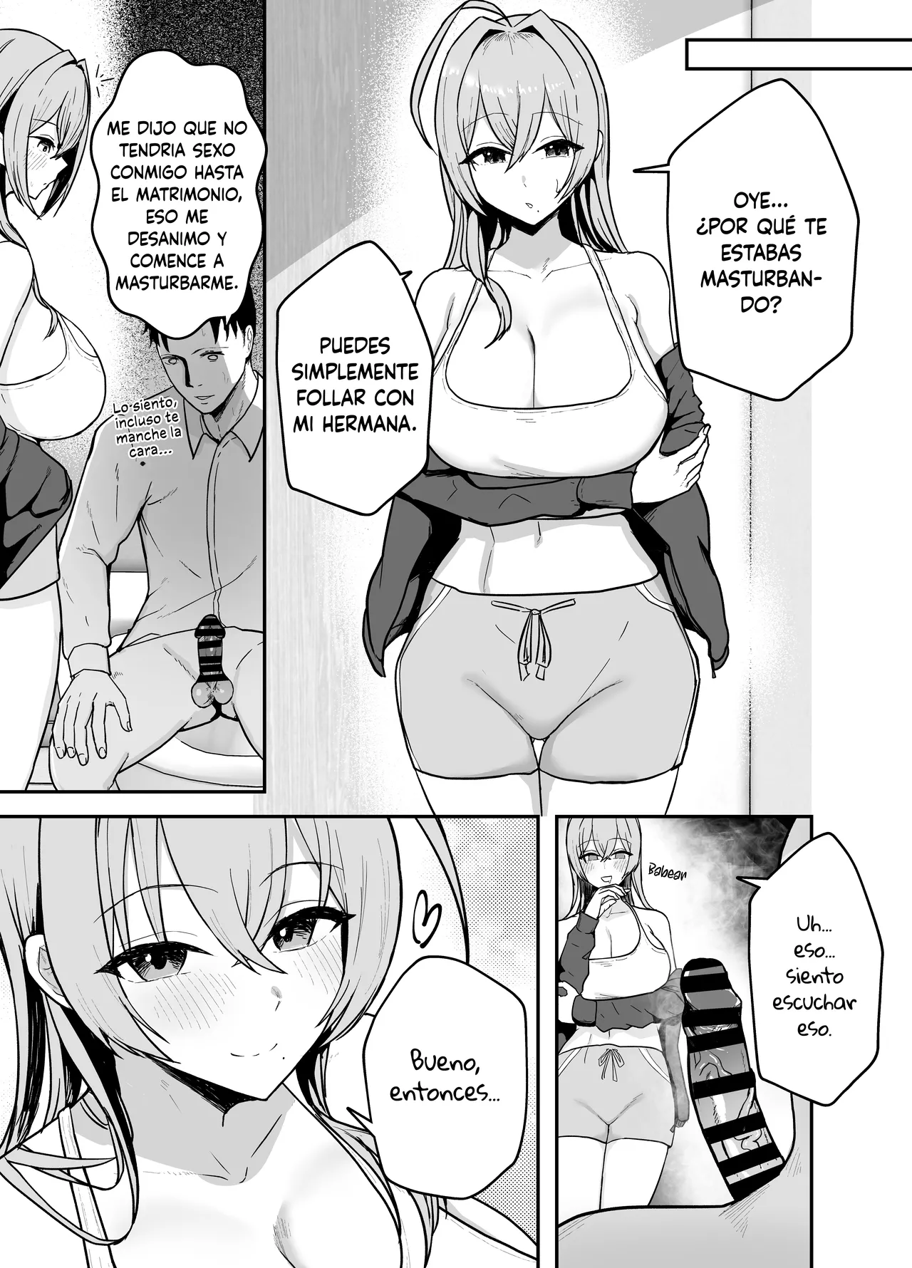 Nuitekureru Kanojo no Bakunyu Nee-chan | La Hermana Tetona de mi Novia me Ayuda a Correrme - Page 10