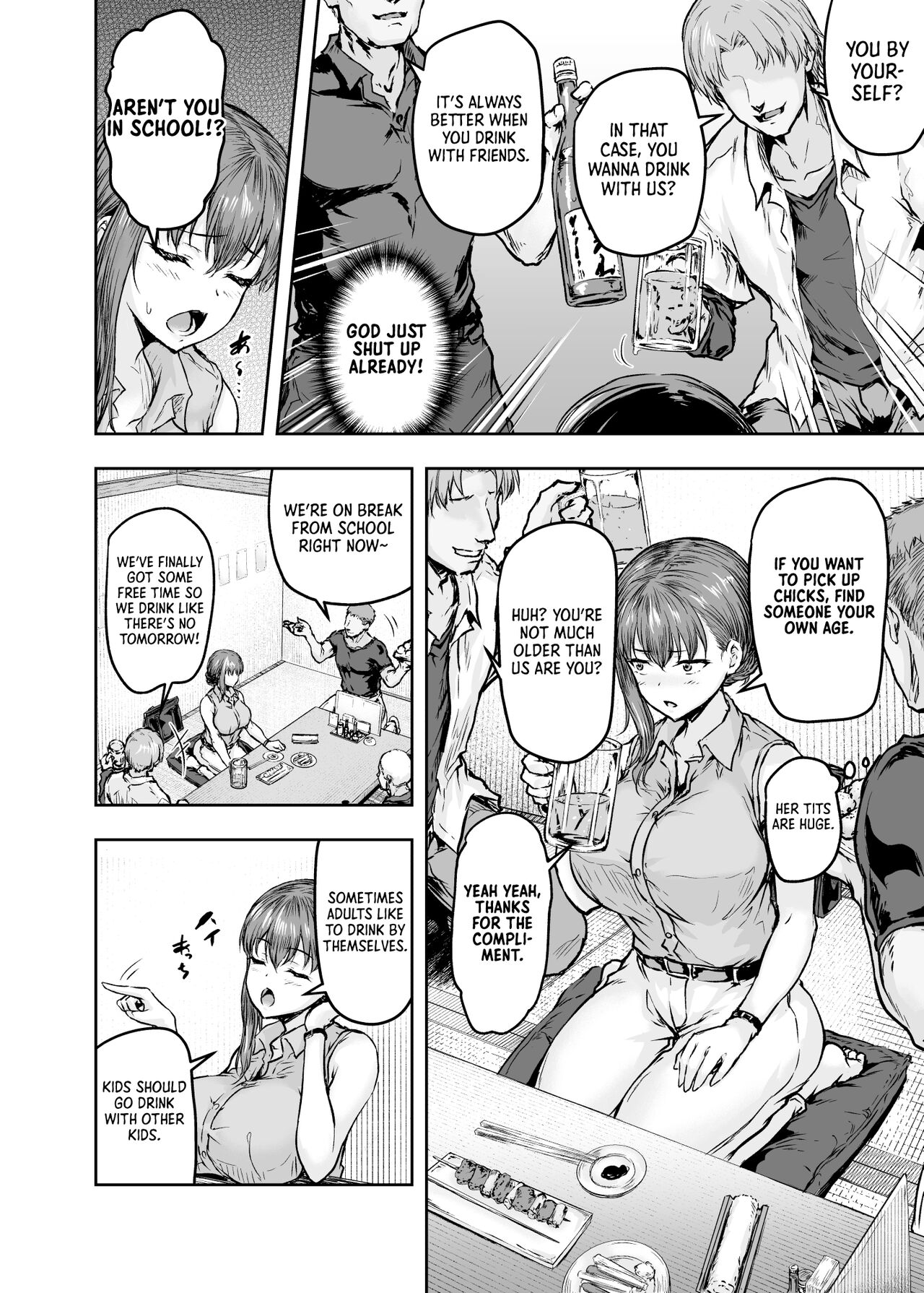 Watashi… Kaerare Chaimashita. -AroThir OL ga Yarichin Daigakusei-tachi no Chinpo ni Dohamari suru made- - Page 10