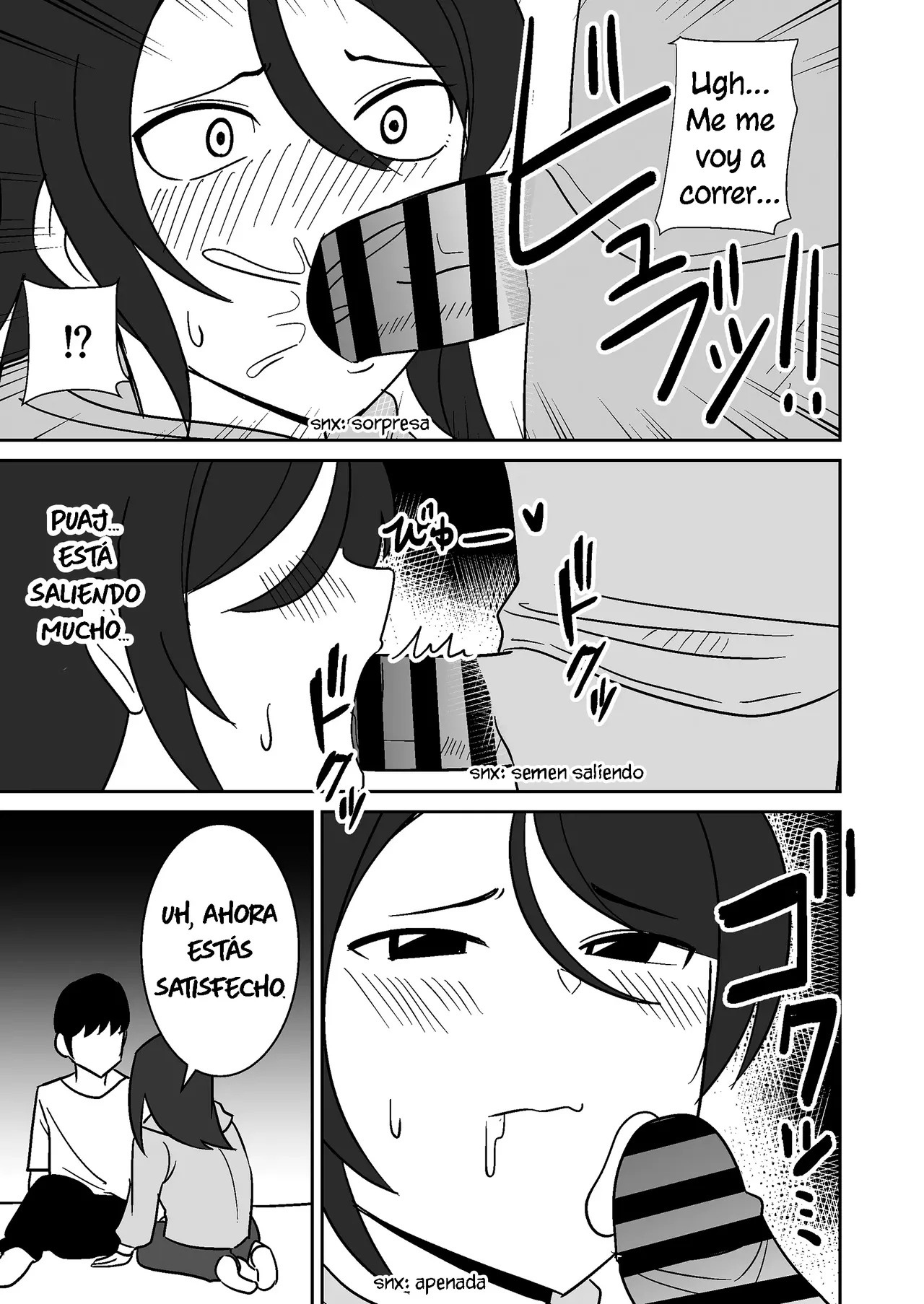 Shiri no Dekai MotoYan Hitozuma ni Tanetsuke Press-suru Hanashi | Una Historia Sobre una Esposa Ex Delincuente con un Gran Trasero que Queda Embarazada - Page 10