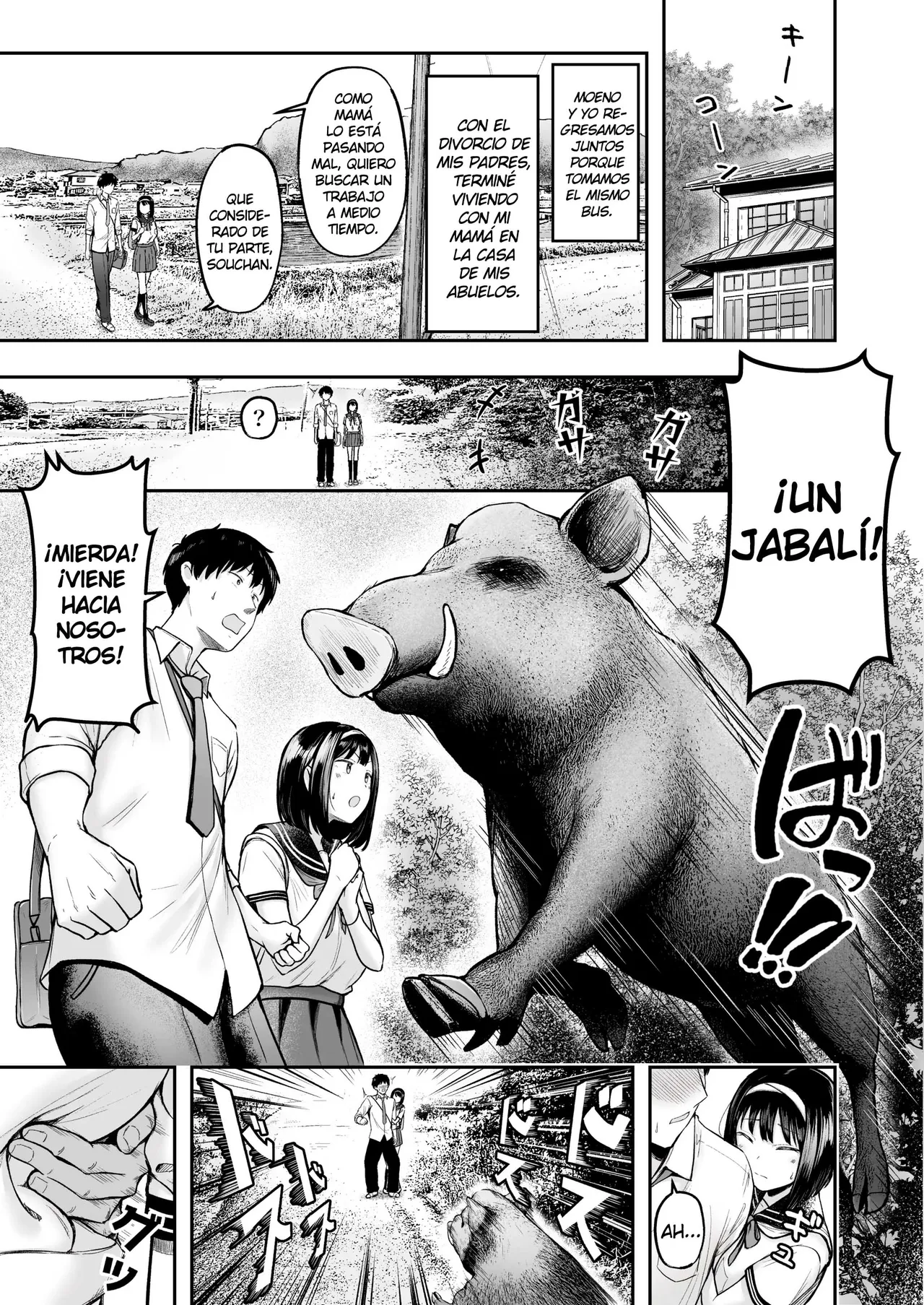 Tenkou Saki no Do-Inaka de Class no Kanojyo Kouho Tachi ga Zenin Hatsujyouki Sugiru | Regresé a Vivir al Campo, y en la Escuela, Todas las Chicas de mi Clase Están Cachondas - Page 10