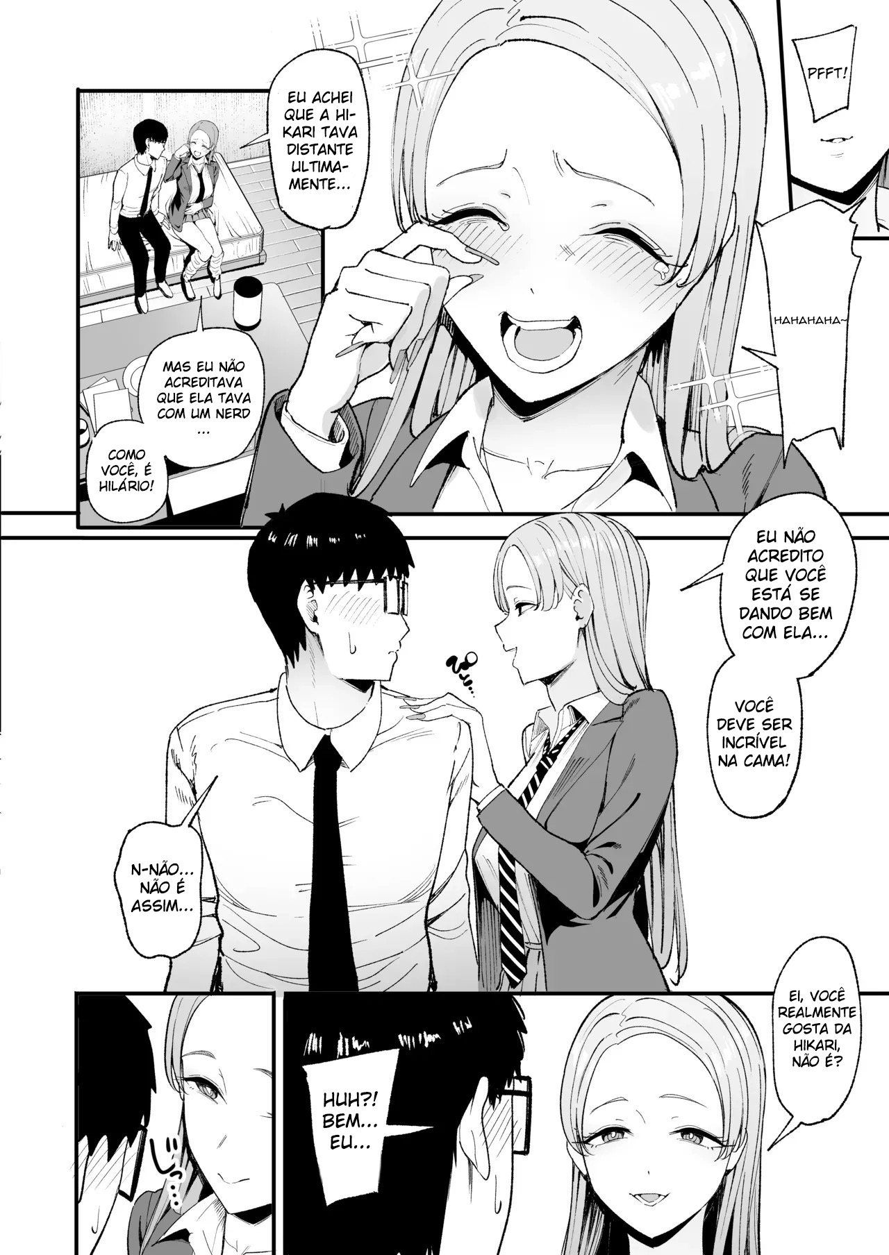 Minha amiga Gyaru me Deixa Usar a Buceta Dela 4 - Page 11