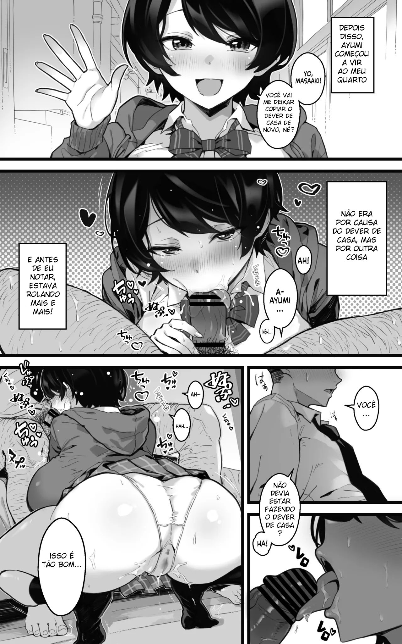 Beijos Profundos Com Minha Amiga de Infância Boazuda ~ Gozando Dentro da Buceta Macia e Raspada Dela ~ - Page 12