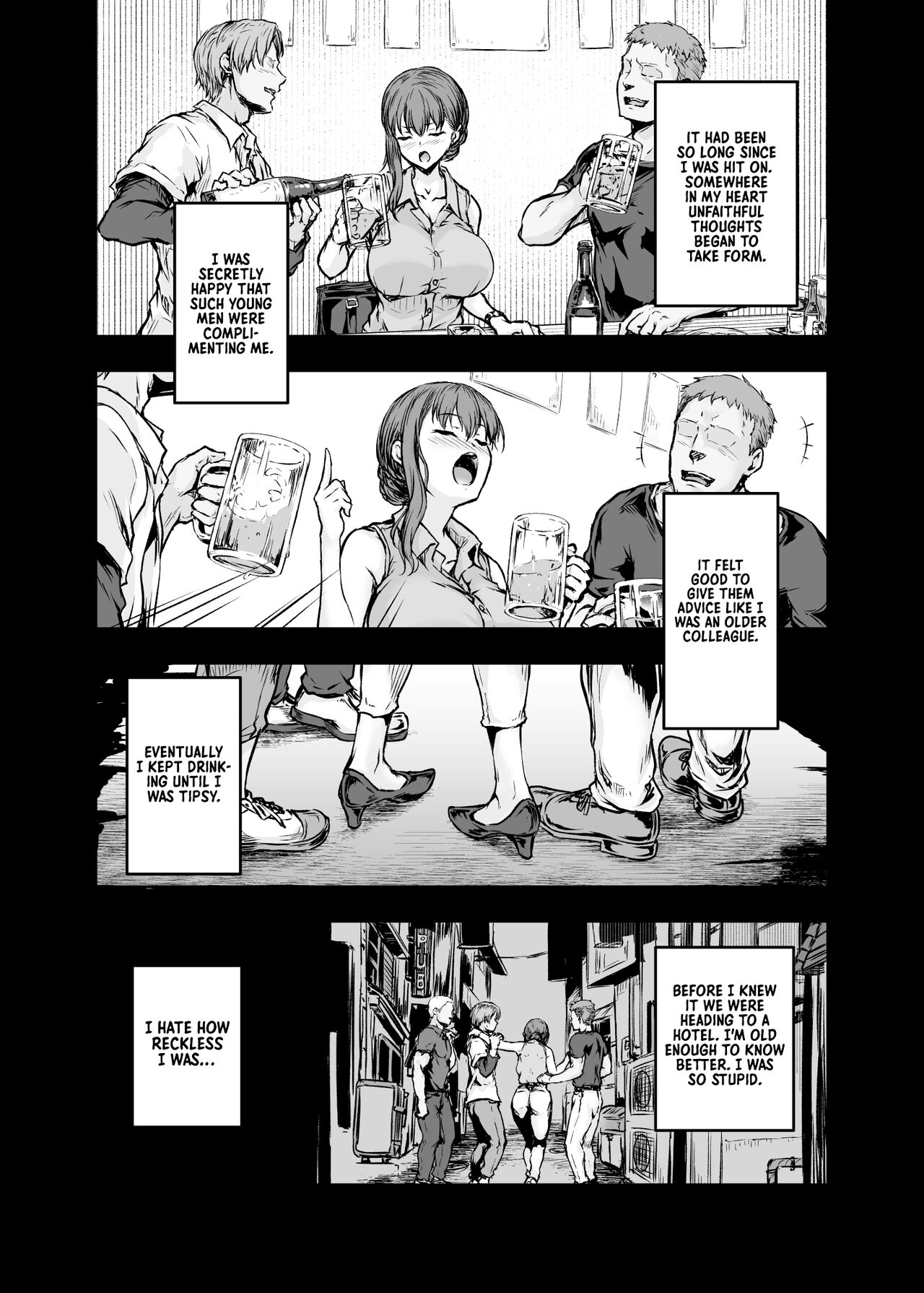 Watashi… Kaerare Chaimashita. -AroThir OL ga Yarichin Daigakusei-tachi no Chinpo ni Dohamari suru made- - Page 12