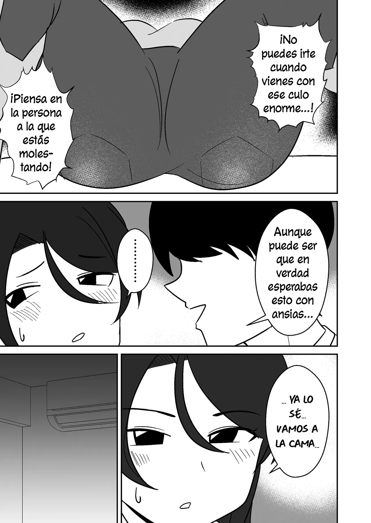 Shiri no Dekai MotoYan Hitozuma ni Tanetsuke Press-suru Hanashi | Una Historia Sobre una Esposa Ex Delincuente con un Gran Trasero que Queda Embarazada - Page 12
