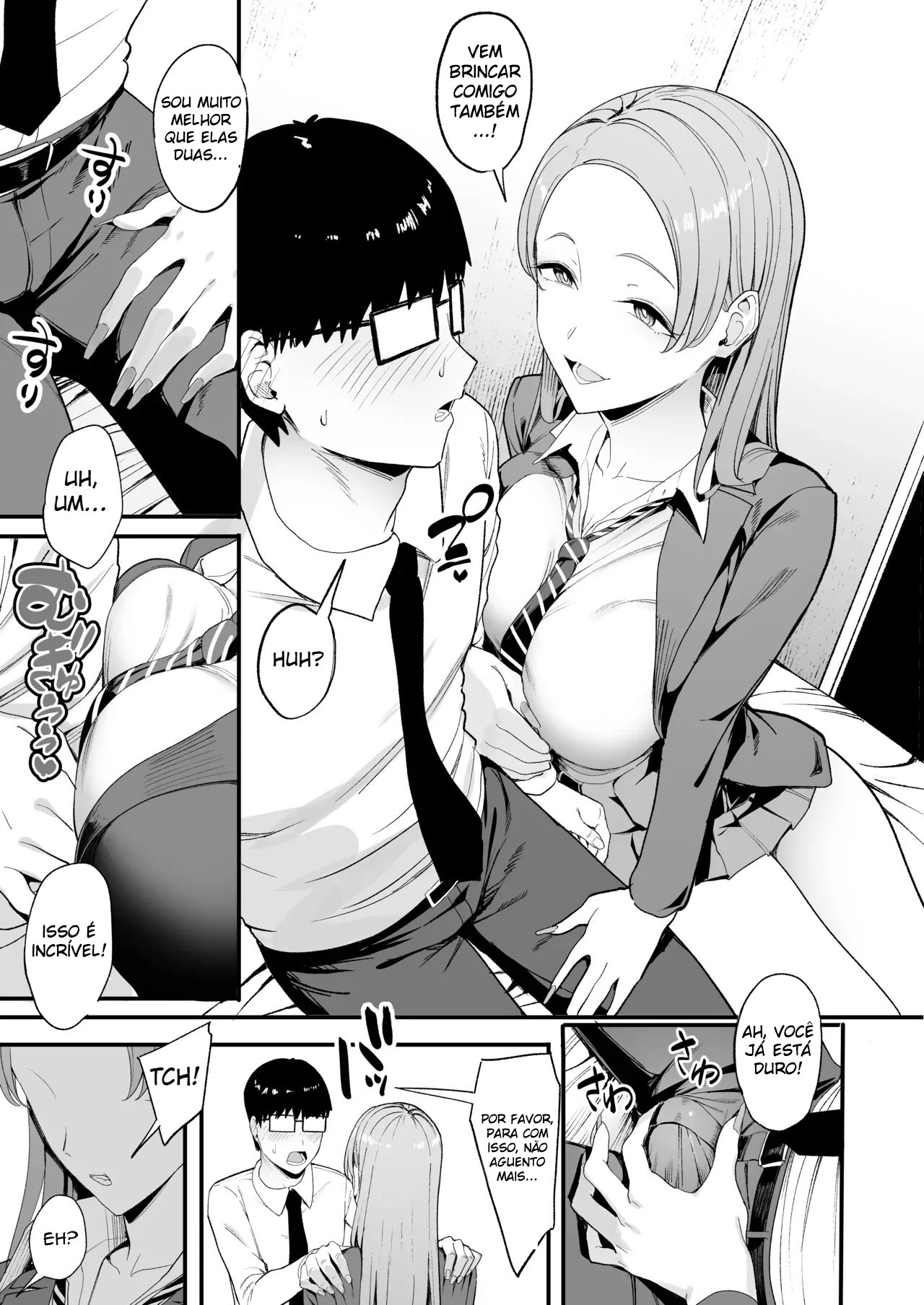 Minha amiga Gyaru me Deixa Usar a Buceta Dela 4 - Page 12