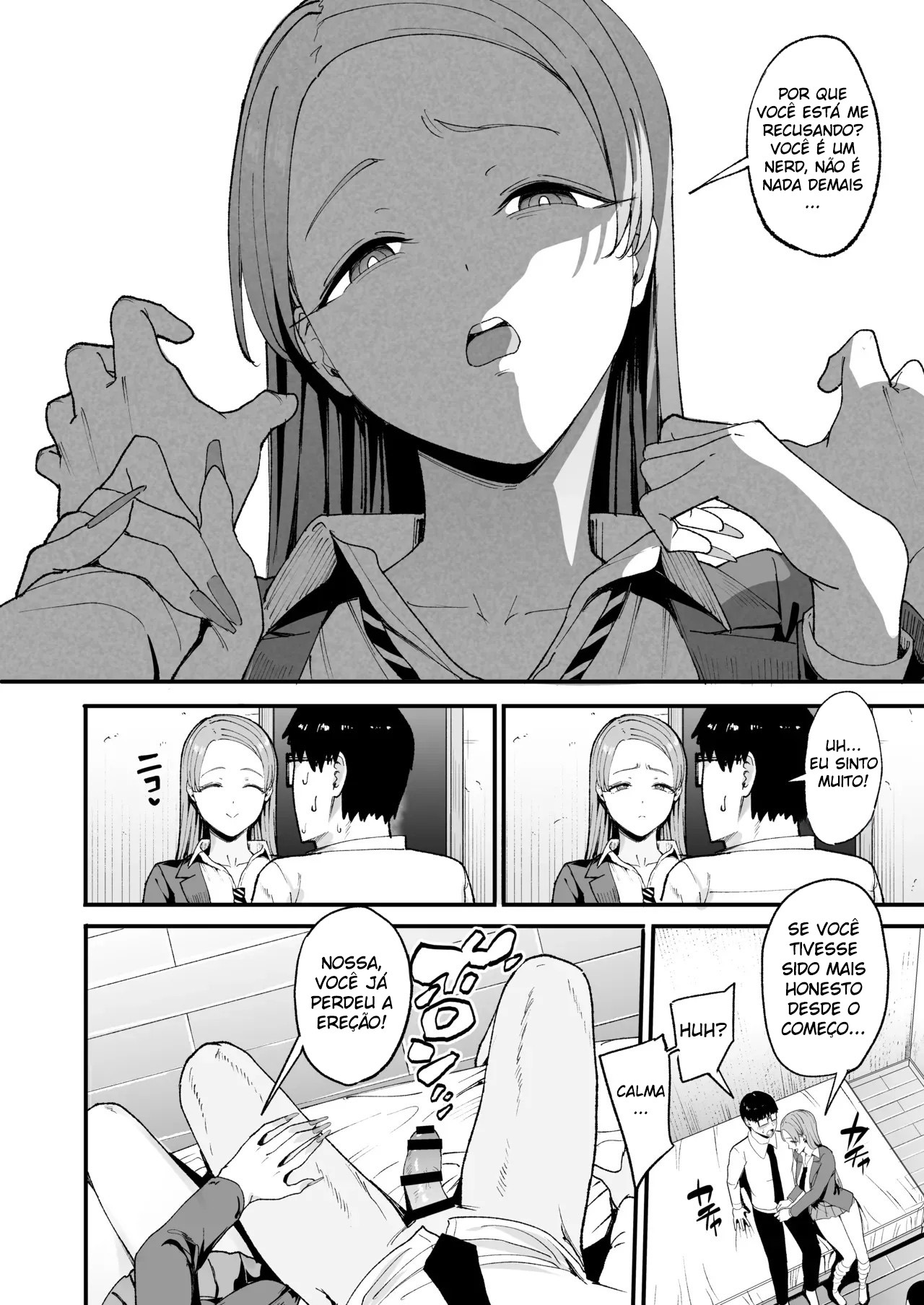 Minha amiga Gyaru me Deixa Usar a Buceta Dela 4 - Page 13