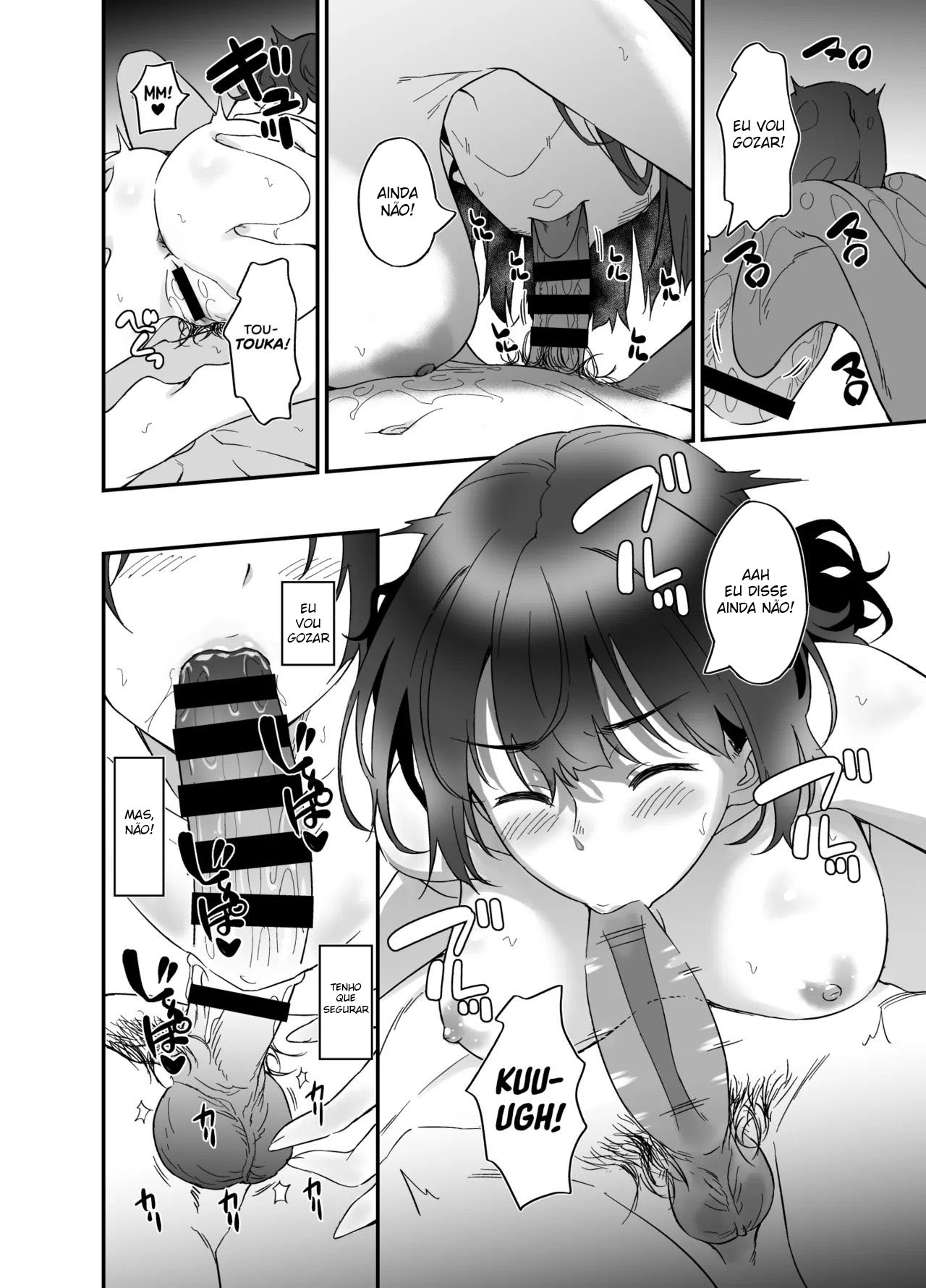 Não Posso Dizer Não para Minha Esposa, Ela Me Pegou Pelas Bolas! - Page 13