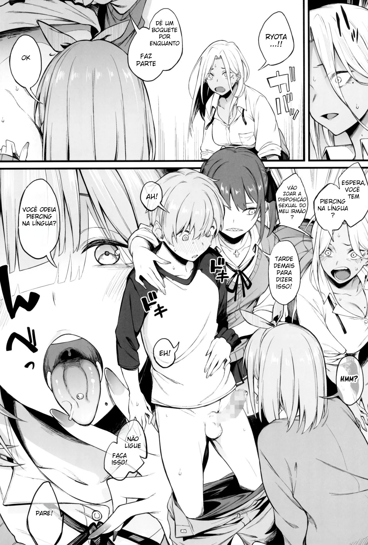 Três garotas, um garoto. - Page 12