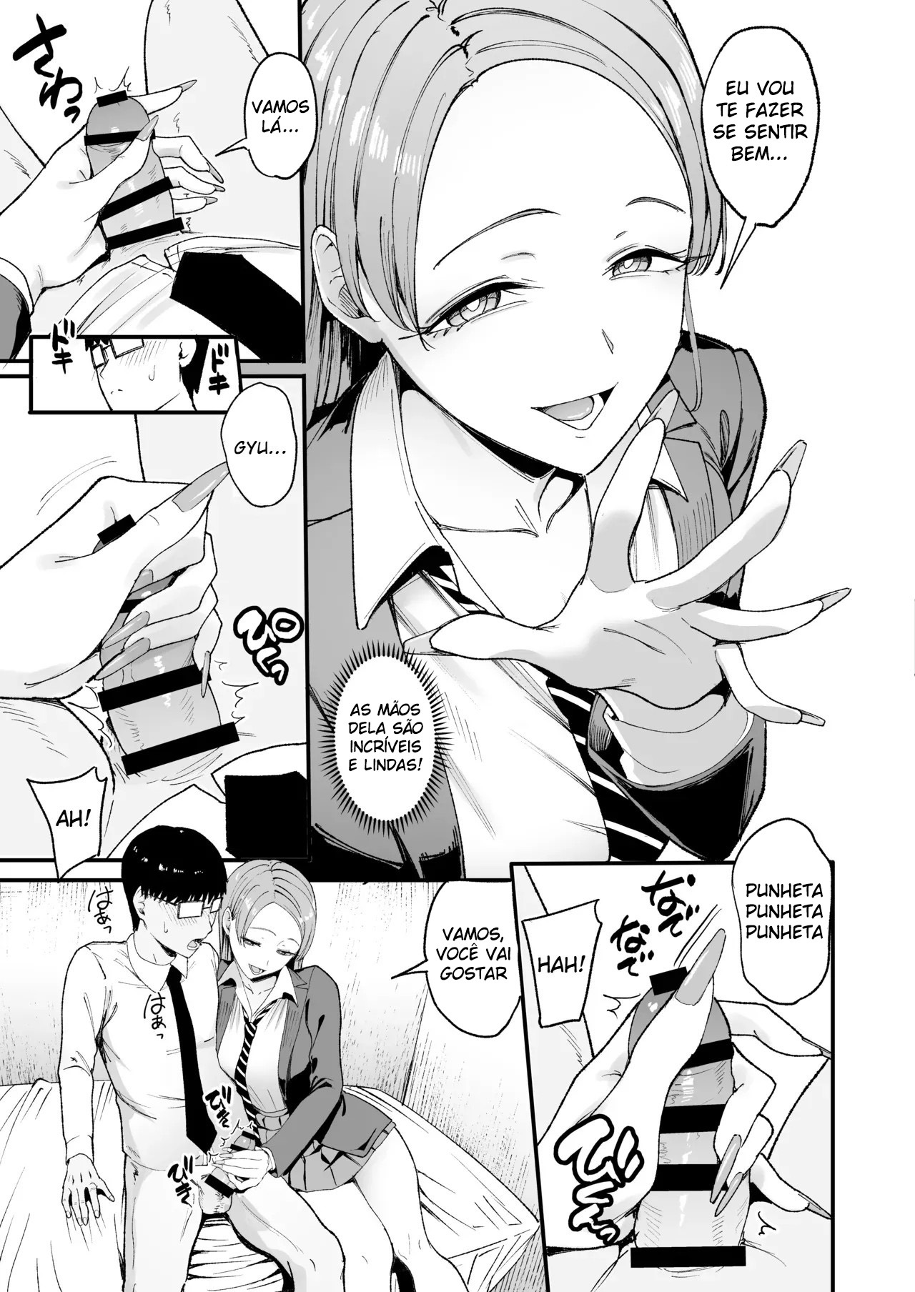 Minha amiga Gyaru me Deixa Usar a Buceta Dela 4 - Page 14