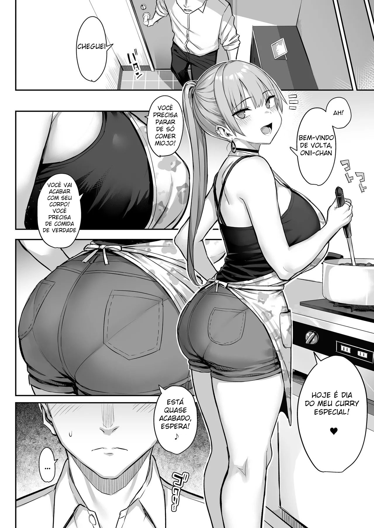 Eu Não Consigo Lidar com a Minha Irmãzinha, Agora Que Ela Virou uma Vadia…!! 4 - Page 14