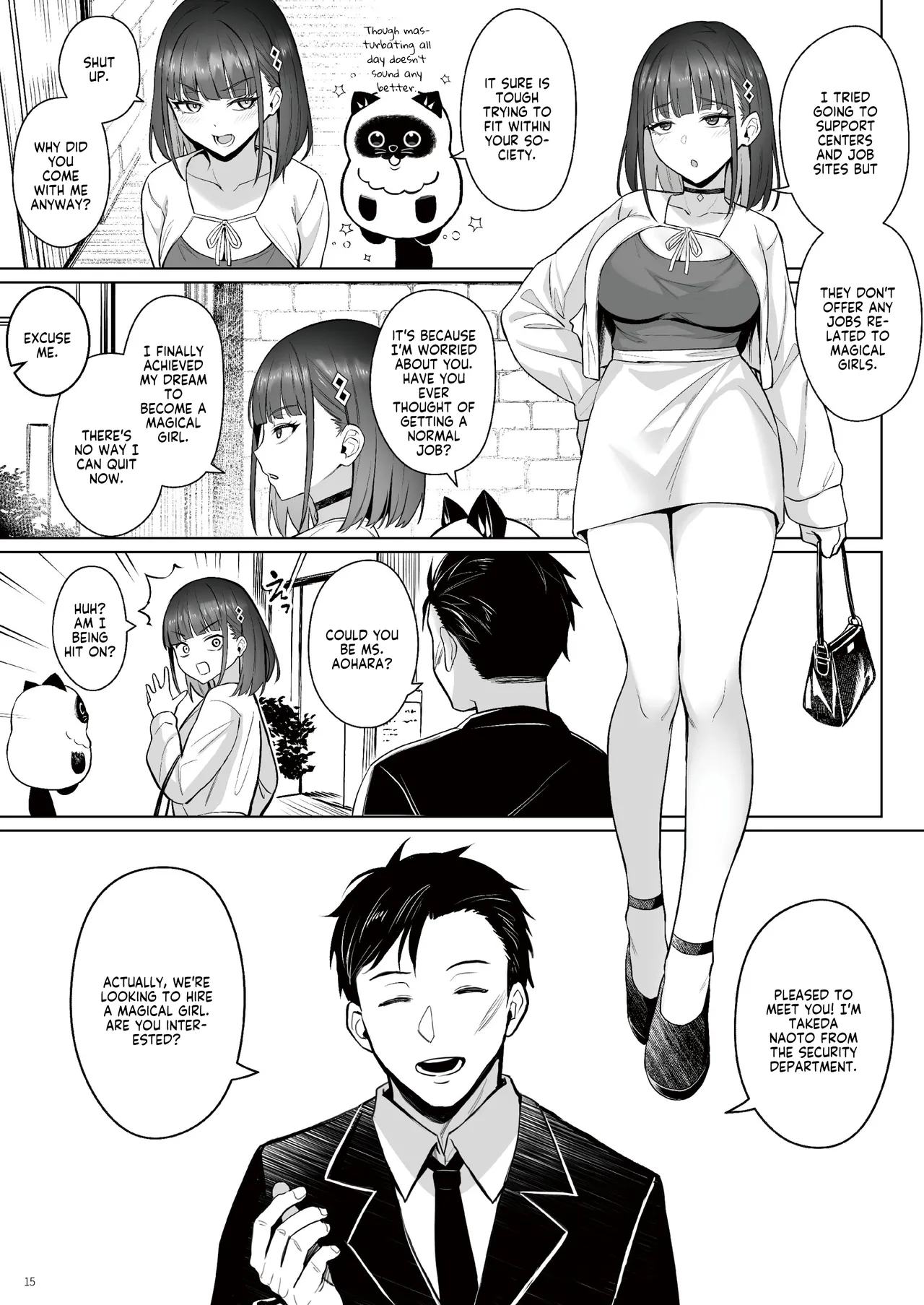 Moto Mahou Shoujo no Shigoto Hanashi Ao Zenjitsutan | Former Magical Girl Blue’s Work: The Prequel - Page 14
