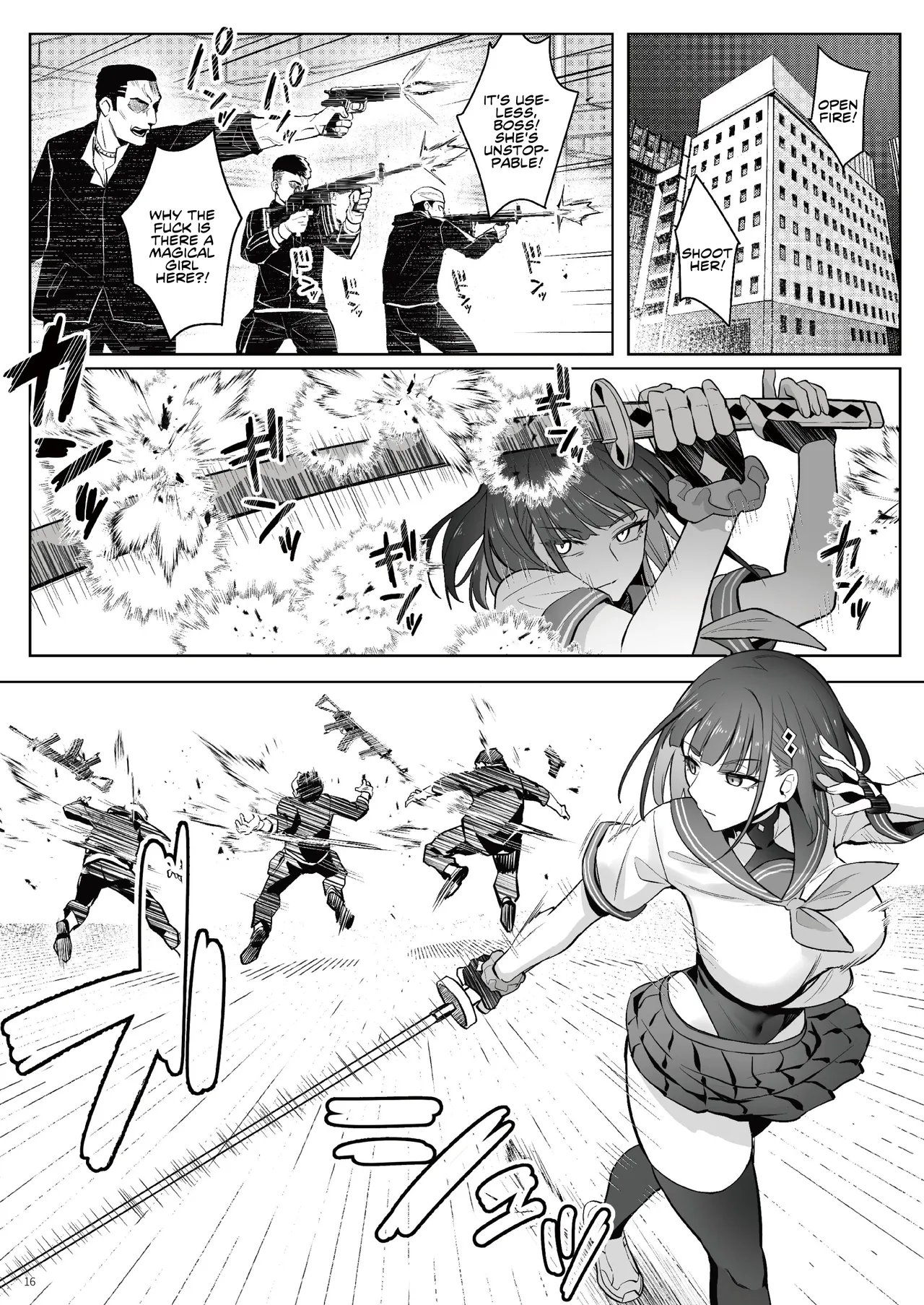 Moto Mahou Shoujo no Shigoto Hanashi Ao Zenjitsutan | Former Magical Girl Blue’s Work: The Prequel - Page 15