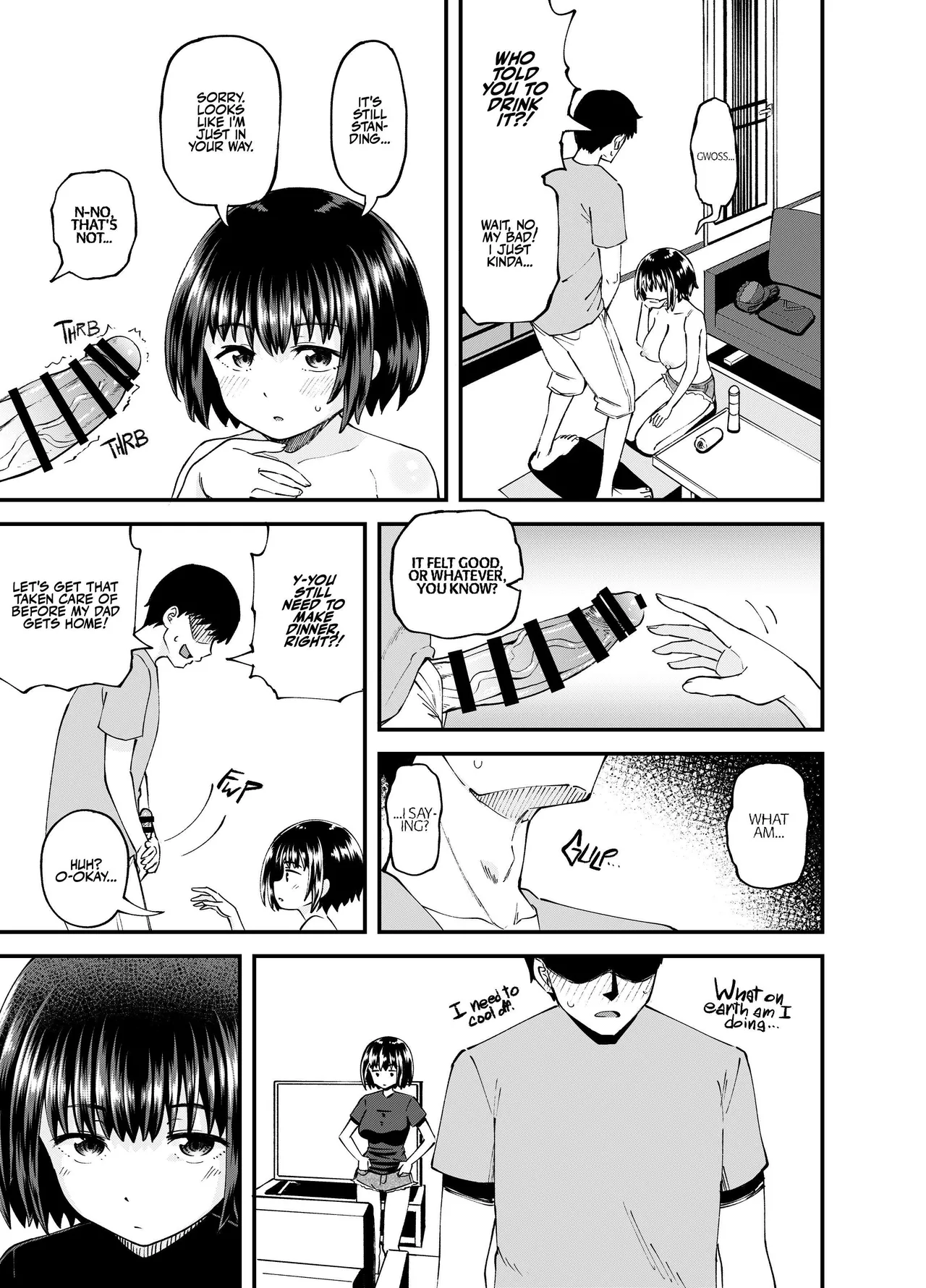 Soen ni Natteta Osananajimi ga Okuchi Onaho Gayoi Shite Kuru Mikkakan | Three Days Treating My Estranged Friend As An Oral Fuckhole - Page 15