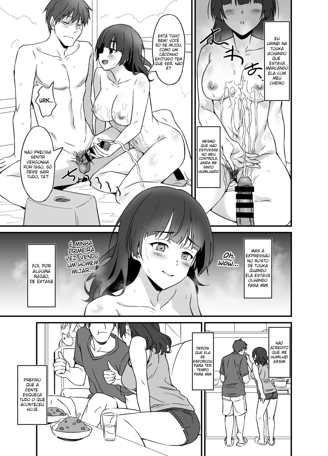 Não Posso Dizer Não para Minha Esposa, Ela Me Pegou Pelas Bolas! - Page 16
