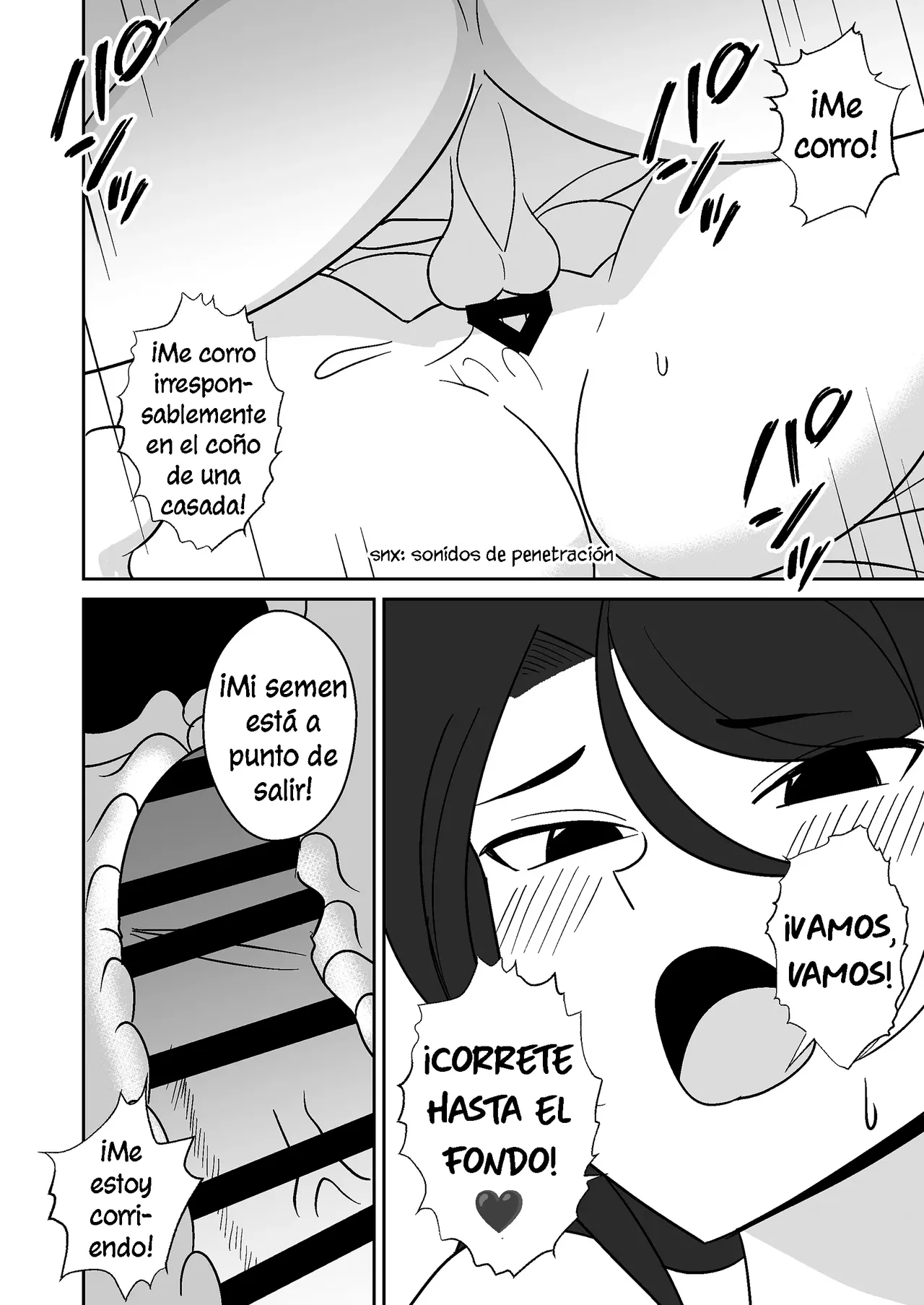 Shiri no Dekai MotoYan Hitozuma ni Tanetsuke Press-suru Hanashi | Una Historia Sobre una Esposa Ex Delincuente con un Gran Trasero que Queda Embarazada - Page 17