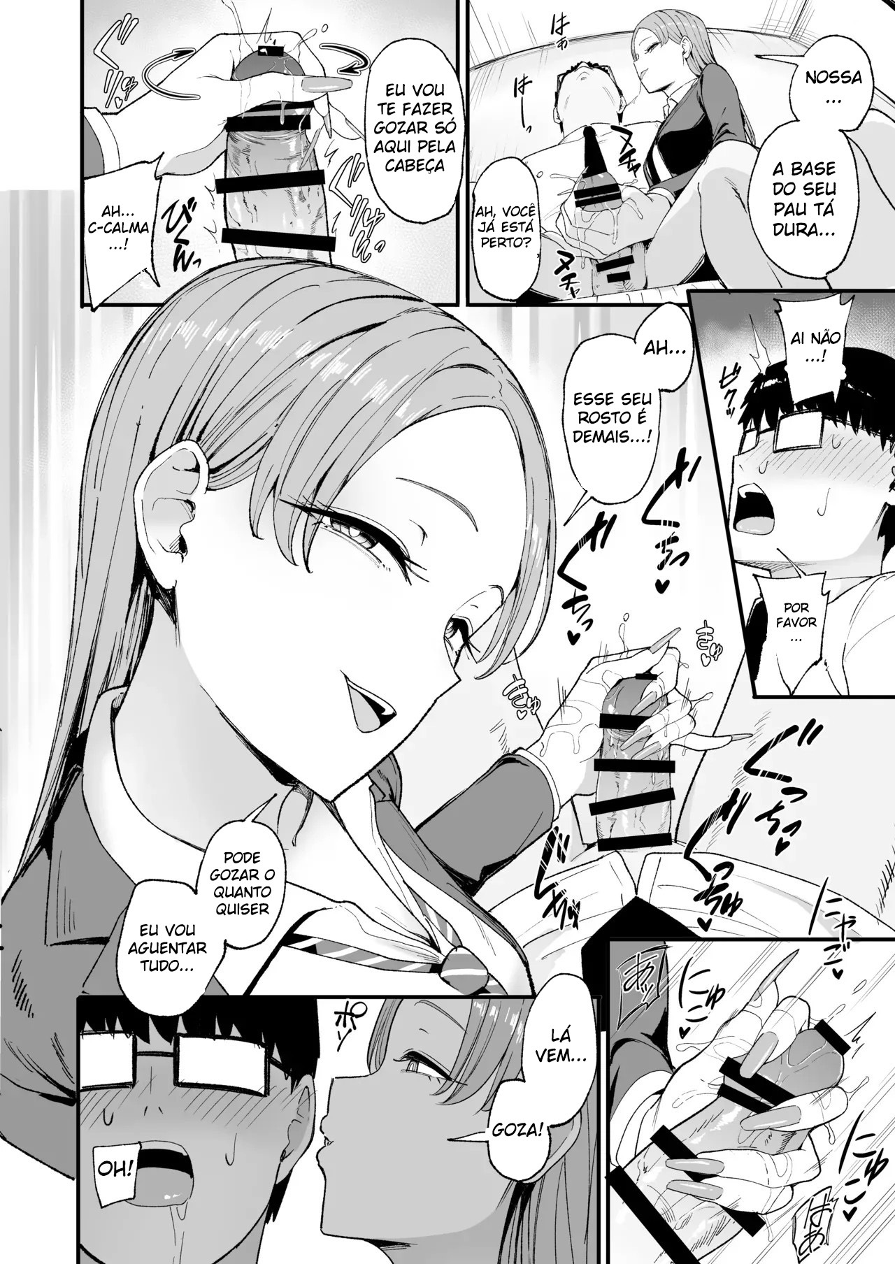 Minha amiga Gyaru me Deixa Usar a Buceta Dela 4 - Page 17