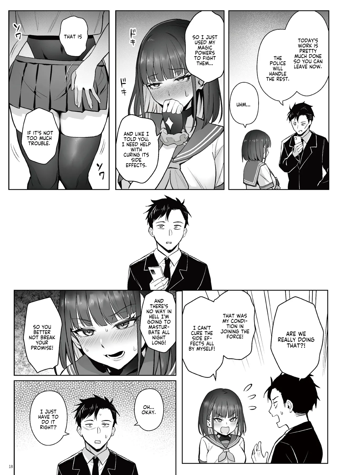 Moto Mahou Shoujo no Shigoto Hanashi Ao Zenjitsutan | Former Magical Girl Blue’s Work: The Prequel - Page 17