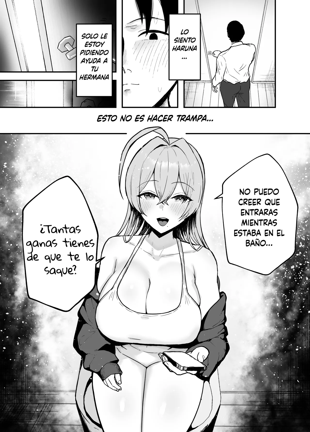 Nuitekureru Kanojo no Bakunyu Nee-chan | La Hermana Tetona de mi Novia me Ayuda a Correrme - Page 18