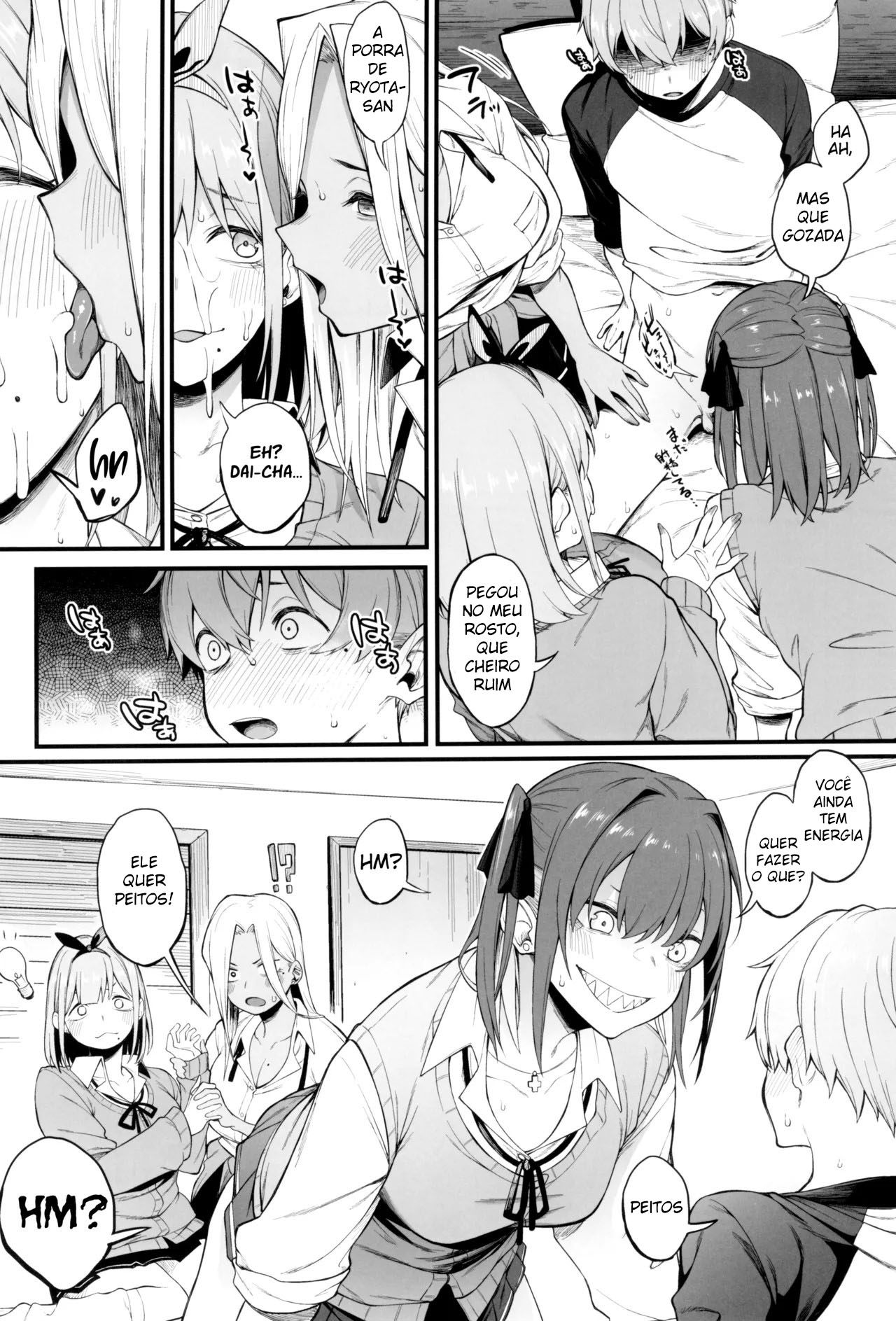 Três garotas, um garoto. - Page 17