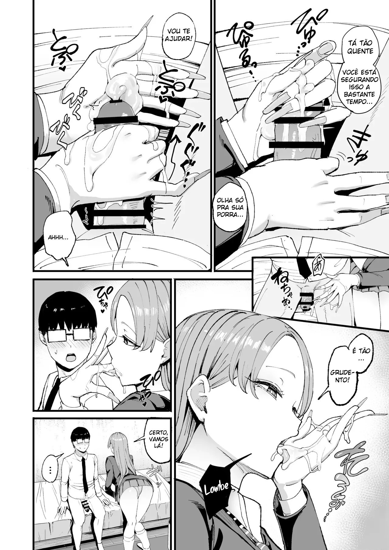 Minha amiga Gyaru me Deixa Usar a Buceta Dela 4 - Page 19