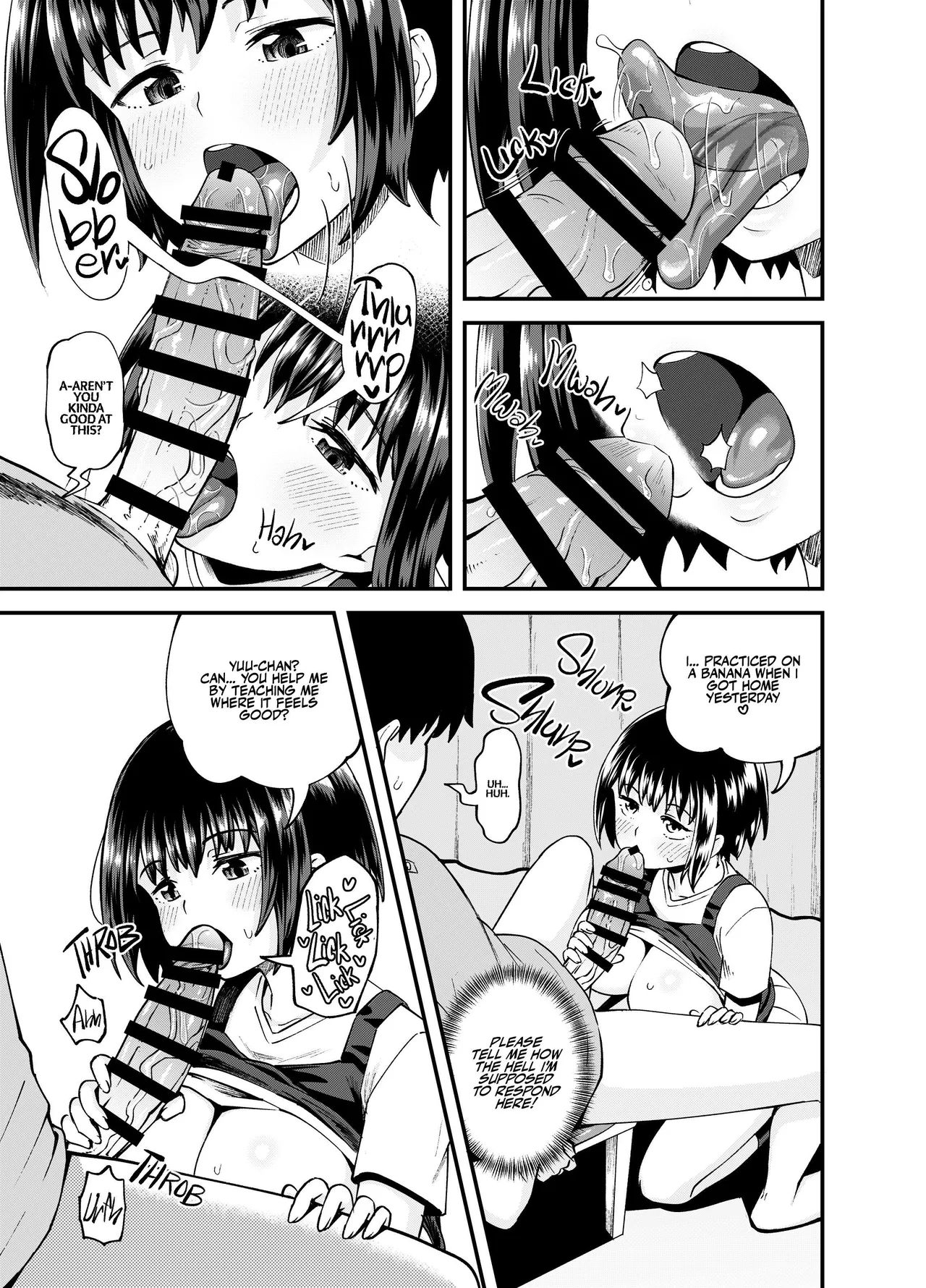 Soen ni Natteta Osananajimi ga Okuchi Onaho Gayoi Shite Kuru Mikkakan | Three Days Treating My Estranged Friend As An Oral Fuckhole - Page 19