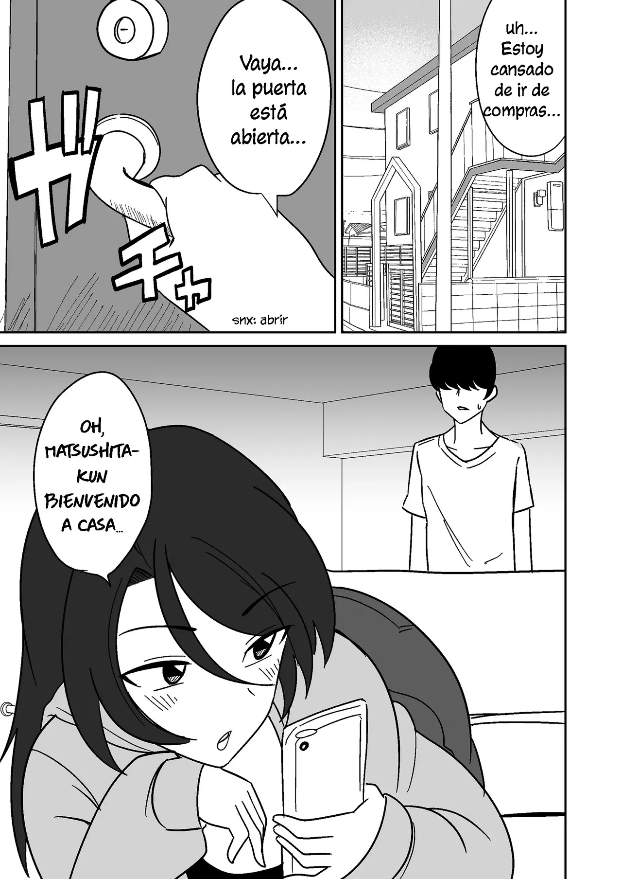 Shiri no Dekai MotoYan Hitozuma ni Tanetsuke Press-suru Hanashi | Una Historia Sobre una Esposa Ex Delincuente con un Gran Trasero que Queda Embarazada - Page 2