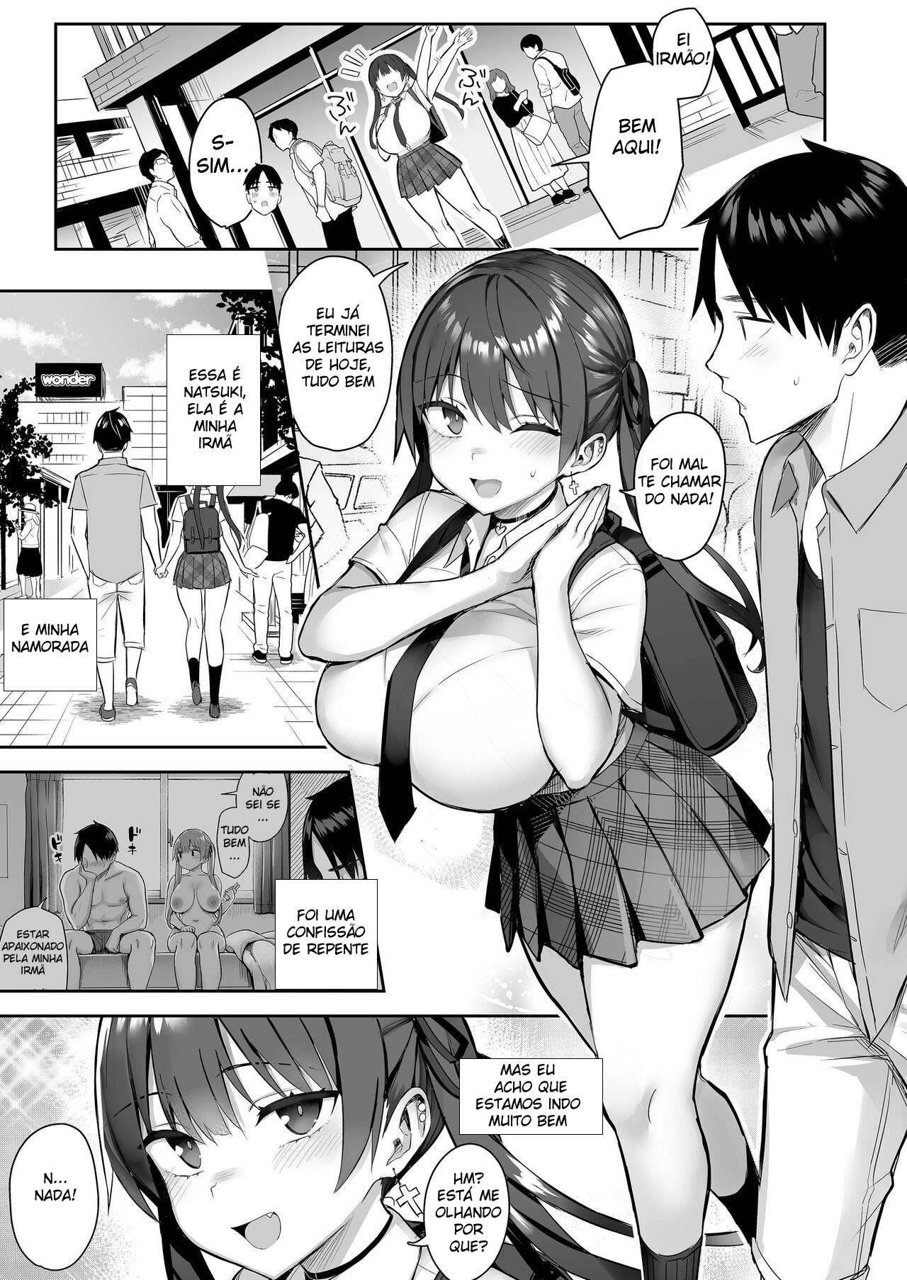 Eu Não Consigo Lidar com a Minha Irmãzinha, Agora Que Ela Virou uma Vadia…!! 3 - Page 2