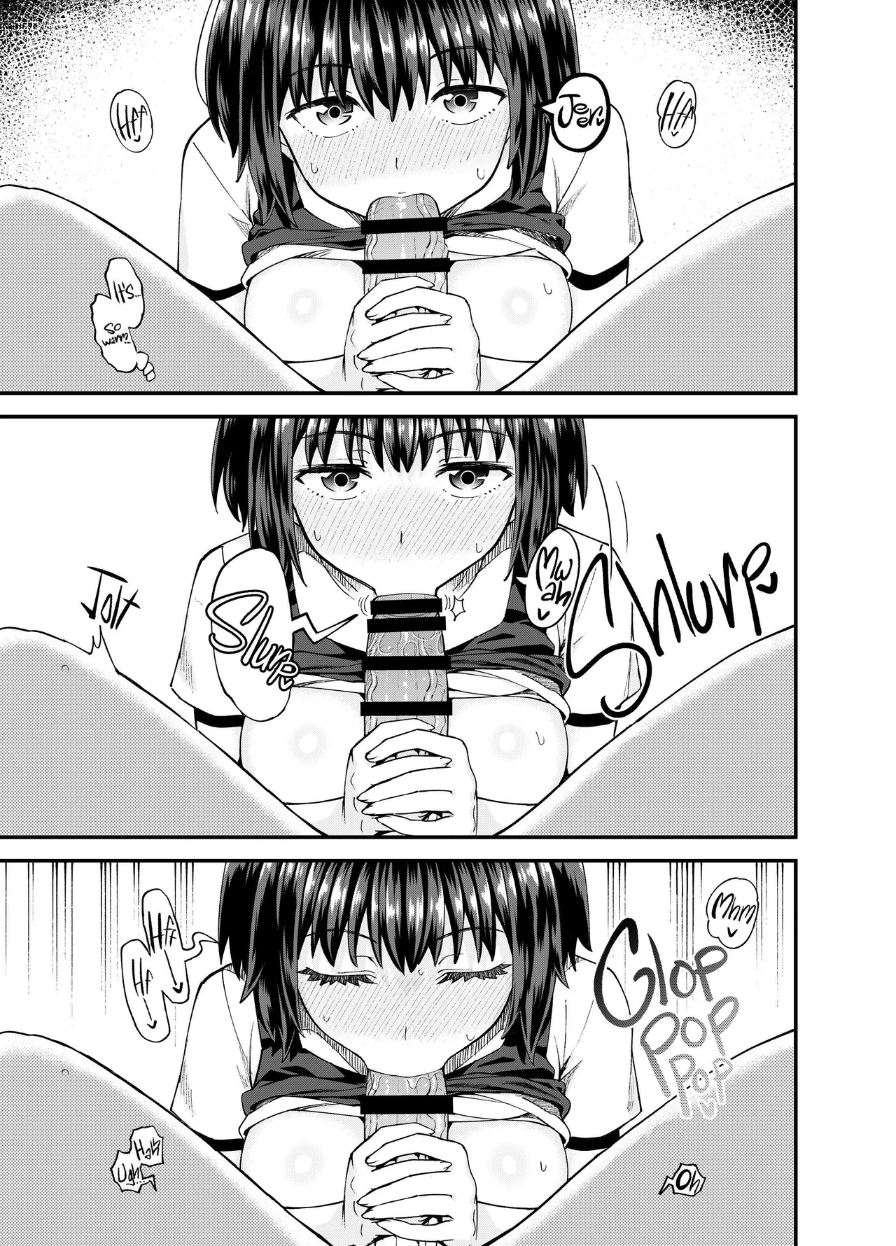 Soen ni Natteta Osananajimi ga Okuchi Onaho Gayoi Shite Kuru Mikkakan | Three Days Treating My Estranged Friend As An Oral Fuckhole - Page 21