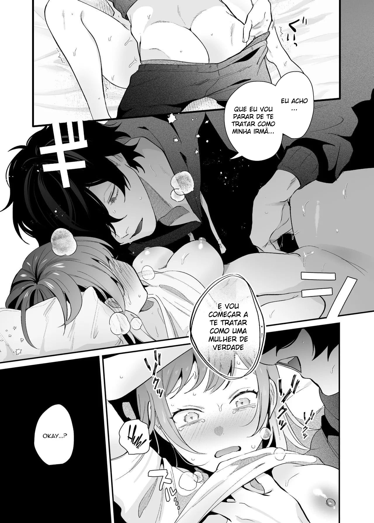 Sexo Sonâmbulo Com Meu Meio-Irmão Louco - Page 22