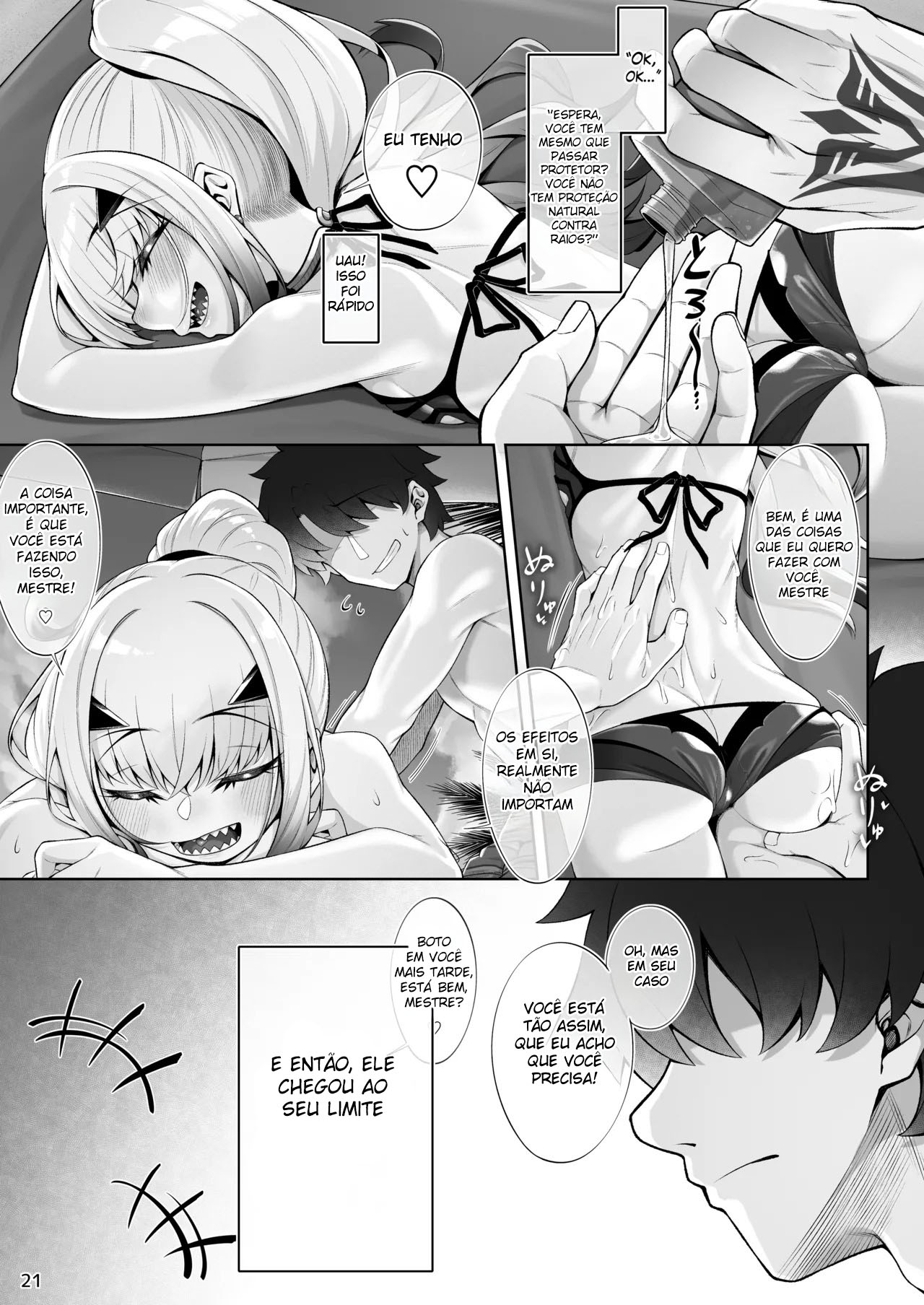 Fazendo Todo Tipo De Safadeza Com Melusine Em Seu Biquíni Especial - Page 21