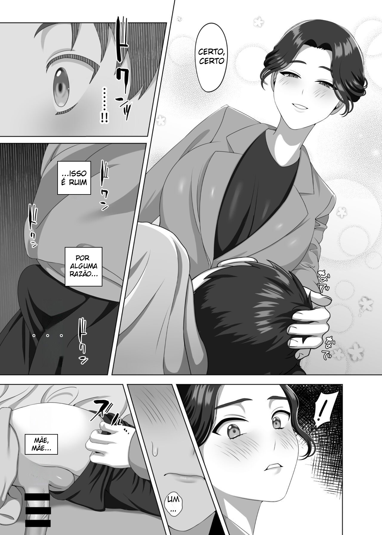 Uma Mãe Fica Excitada Com a Ereção Matinal do Filho - Page 22