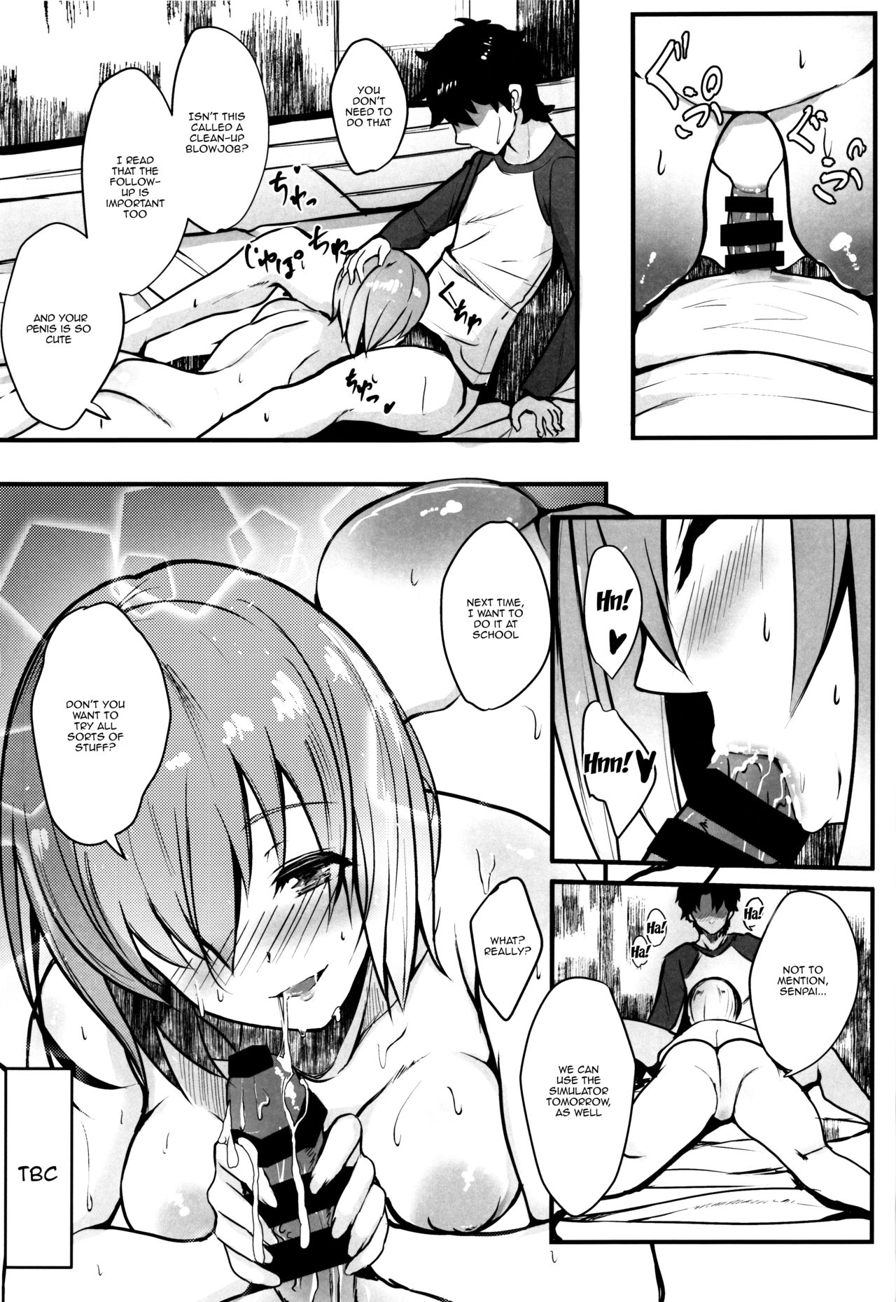 Mash to Koukou Seikatsu Seifuku Hatsu Ecchi Hen - Page 22