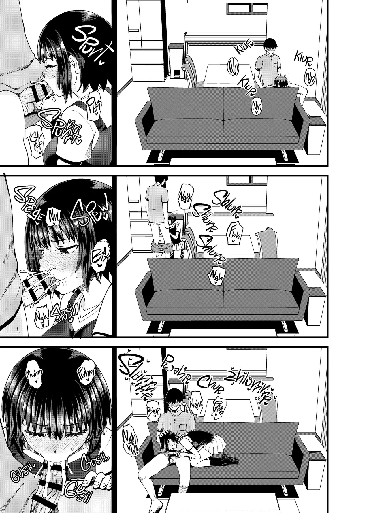 Soen ni Natteta Osananajimi ga Okuchi Onaho Gayoi Shite Kuru Mikkakan | Three Days Treating My Estranged Friend As An Oral Fuckhole - Page 25