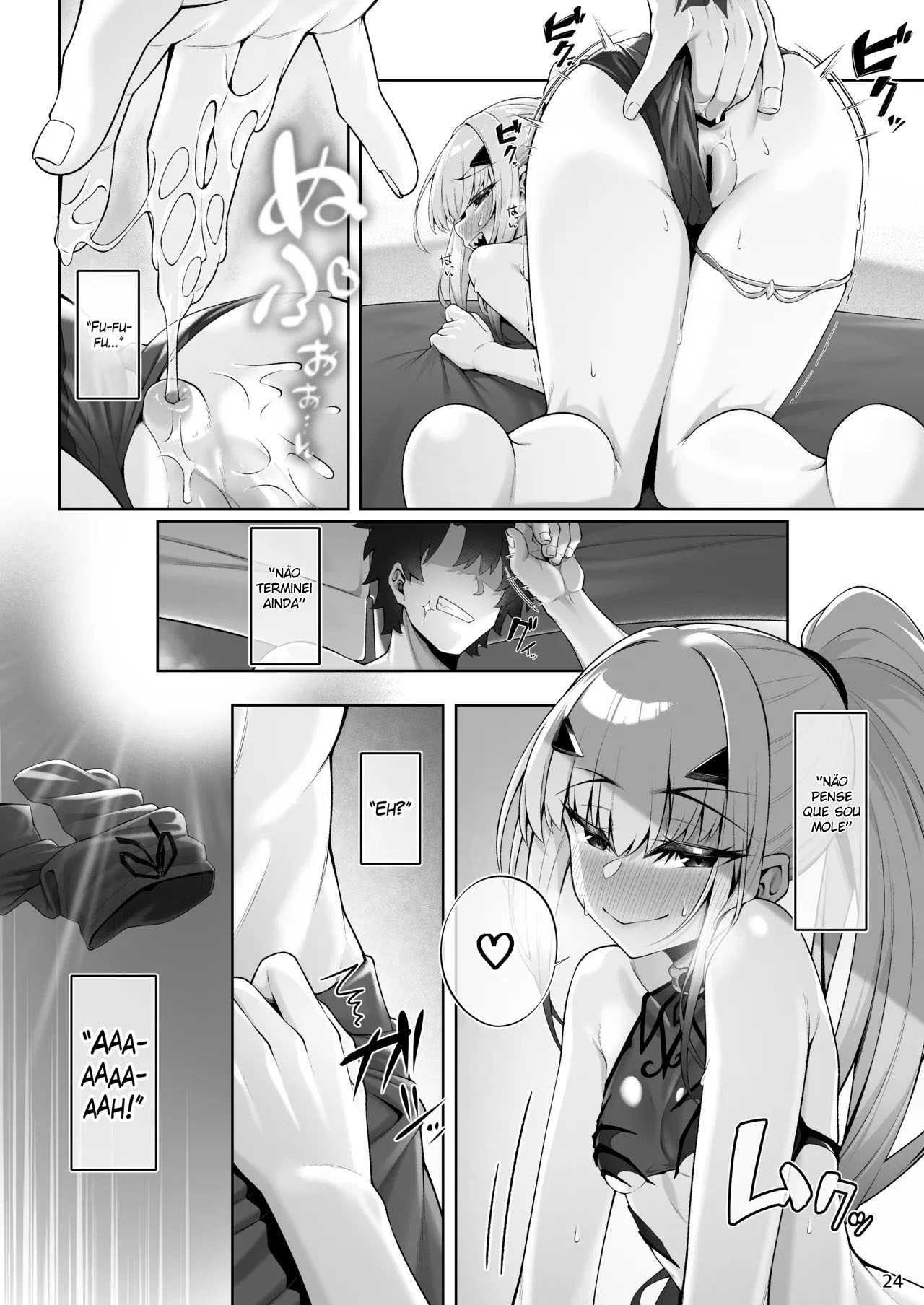 Fazendo Todo Tipo De Safadeza Com Melusine Em Seu Biquíni Especial - Page 24