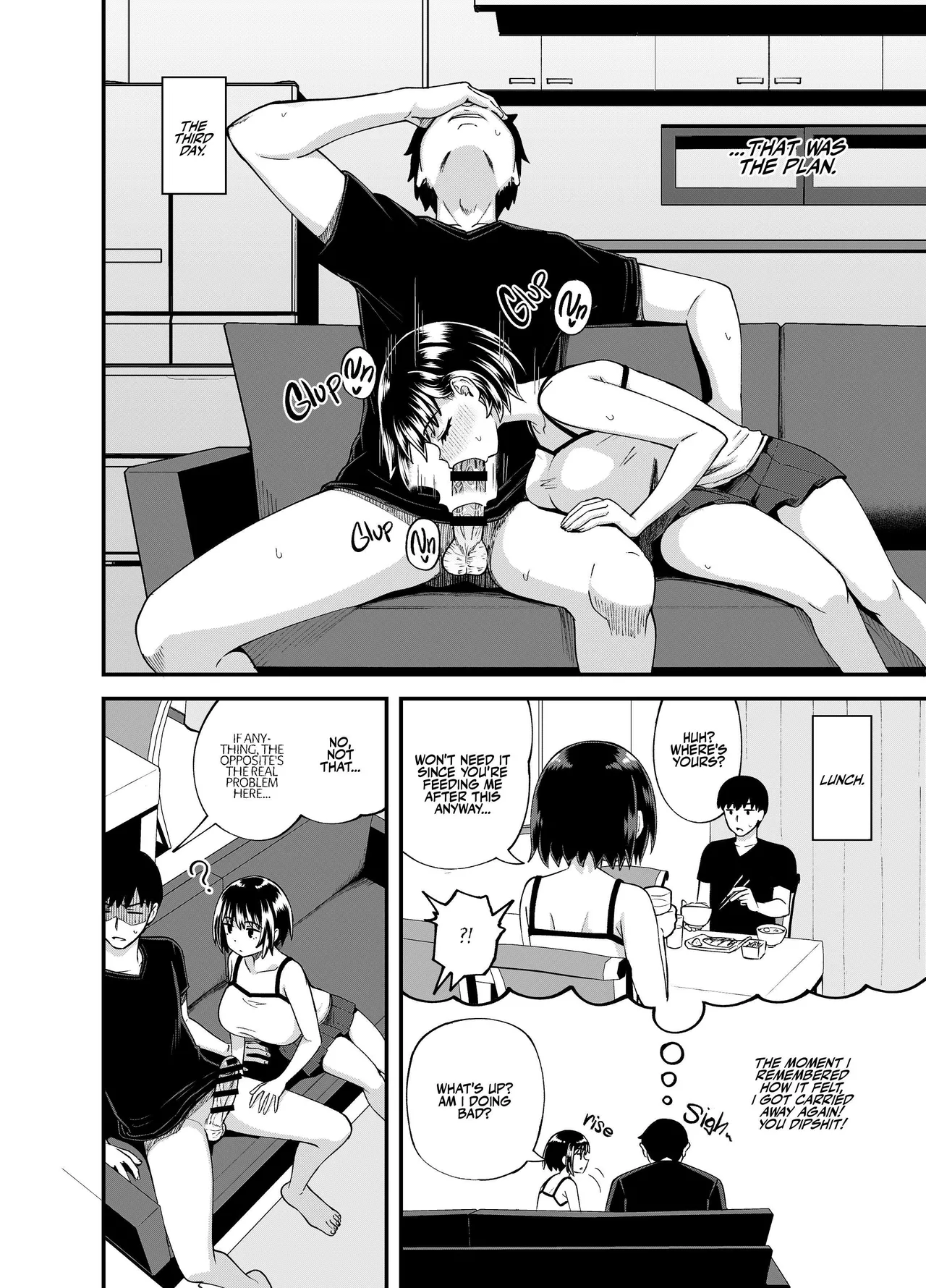 Soen ni Natteta Osananajimi ga Okuchi Onaho Gayoi Shite Kuru Mikkakan | Three Days Treating My Estranged Friend As An Oral Fuckhole - Page 28