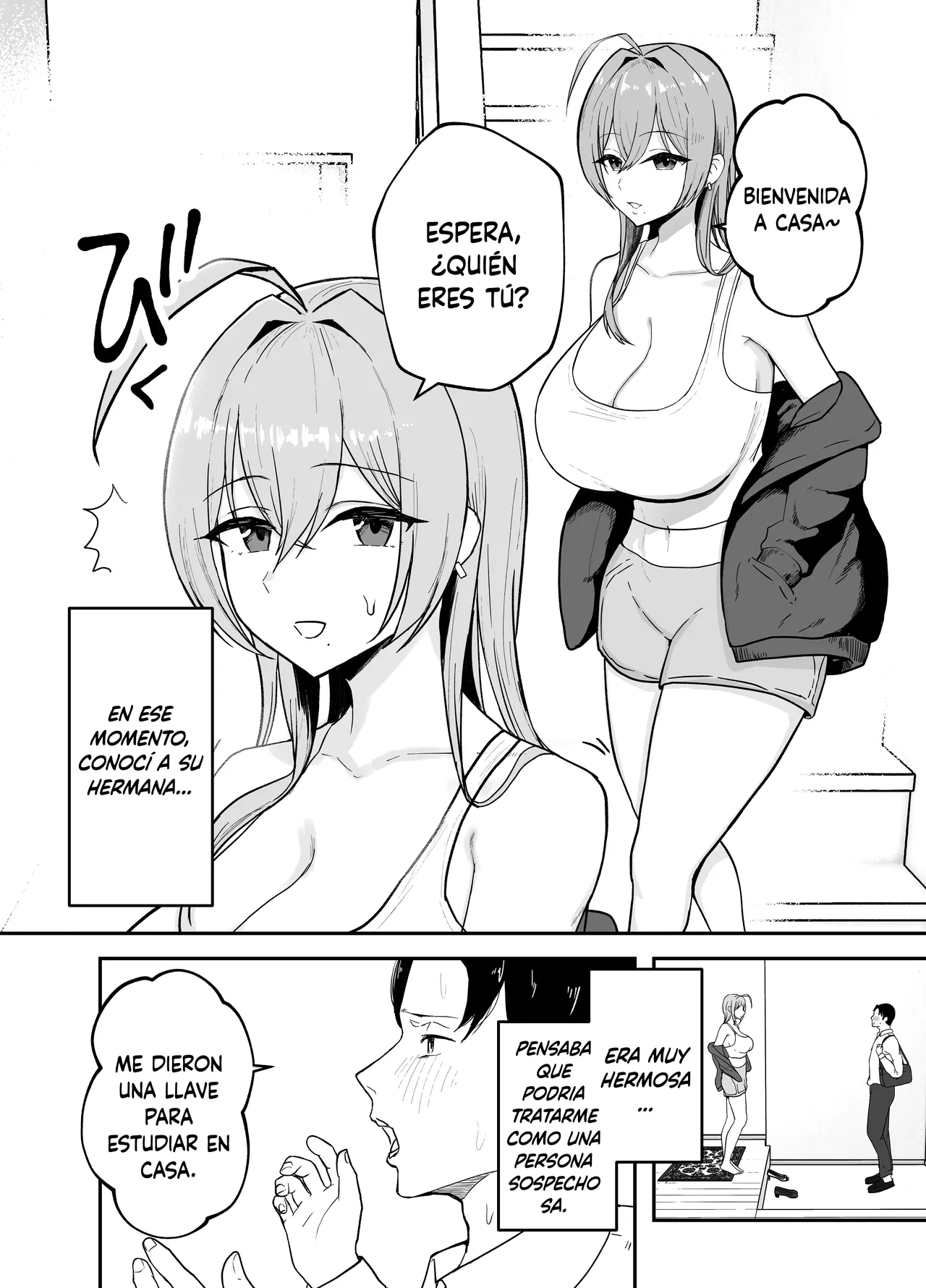 Nuitekureru Kanojo no Bakunyu Nee-chan | La Hermana Tetona de mi Novia me Ayuda a Correrme - Page 3