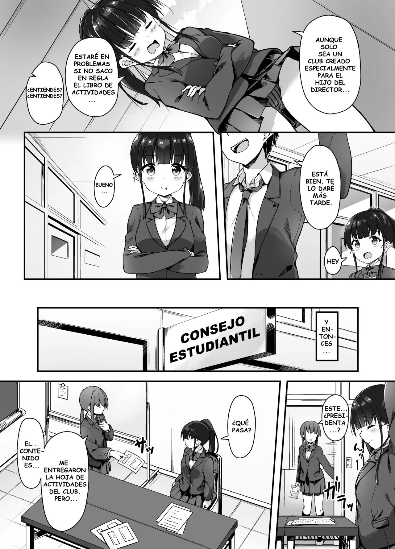 Seitokaichou no Himitsu o Shitta node Kyouryoku shite moratta | Descubrí el Secreto de la Presidenta, Así que le Pedí su Cooperación - Page 3