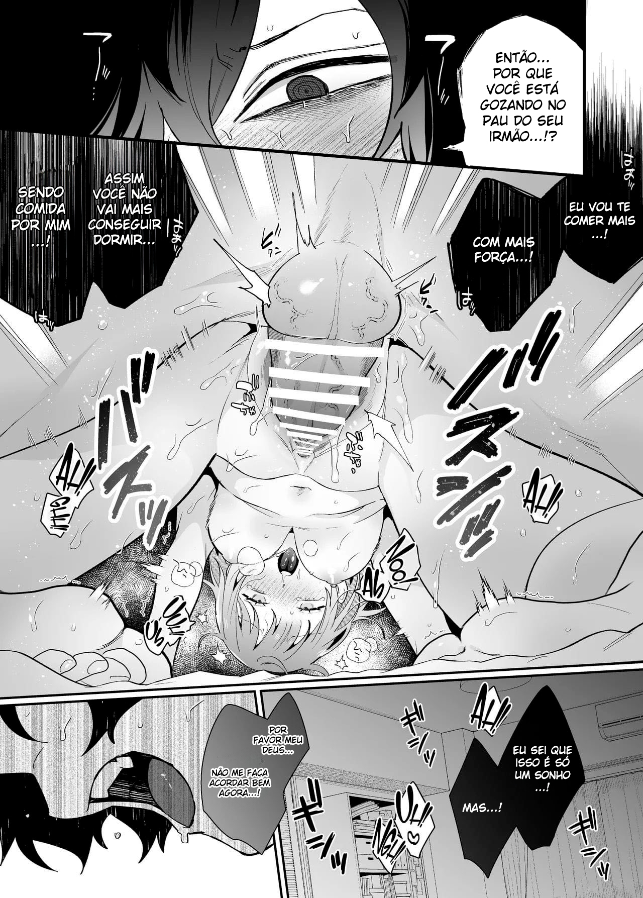 Sexo Sonâmbulo Com Meu Meio-Irmão Louco - Page 30