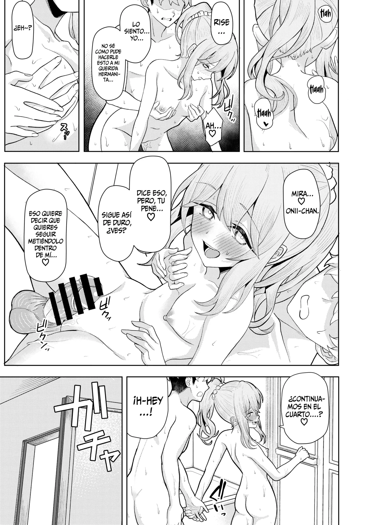 Chichi no Saikon de Doukyo suru Koto ni Natta Gibo no Gijou Shimai to Kawarugawaru Sex shite shimatta Hon - Page 31