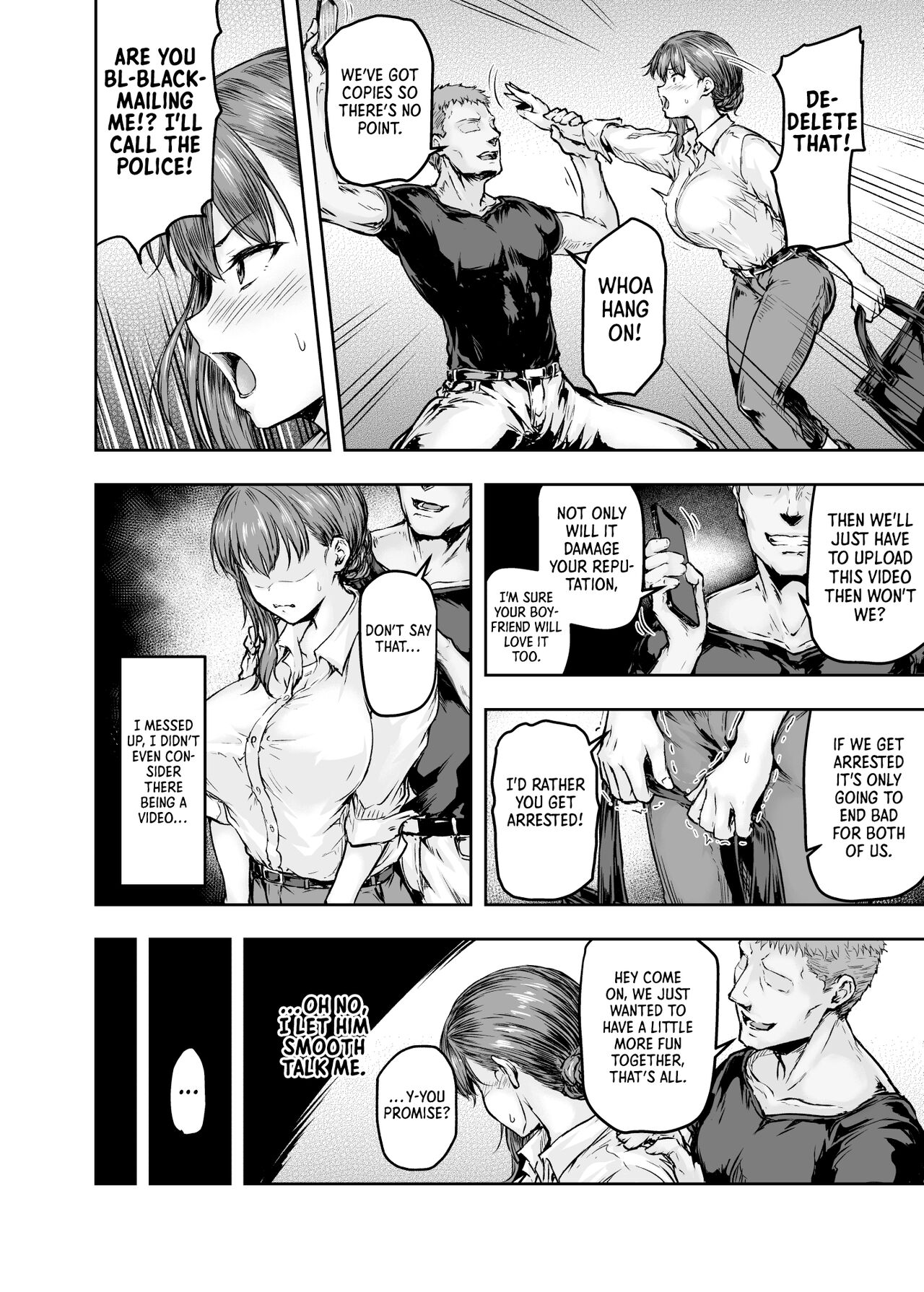 Watashi… Kaerare Chaimashita. -AroThir OL ga Yarichin Daigakusei-tachi no Chinpo ni Dohamari suru made- - Page 32