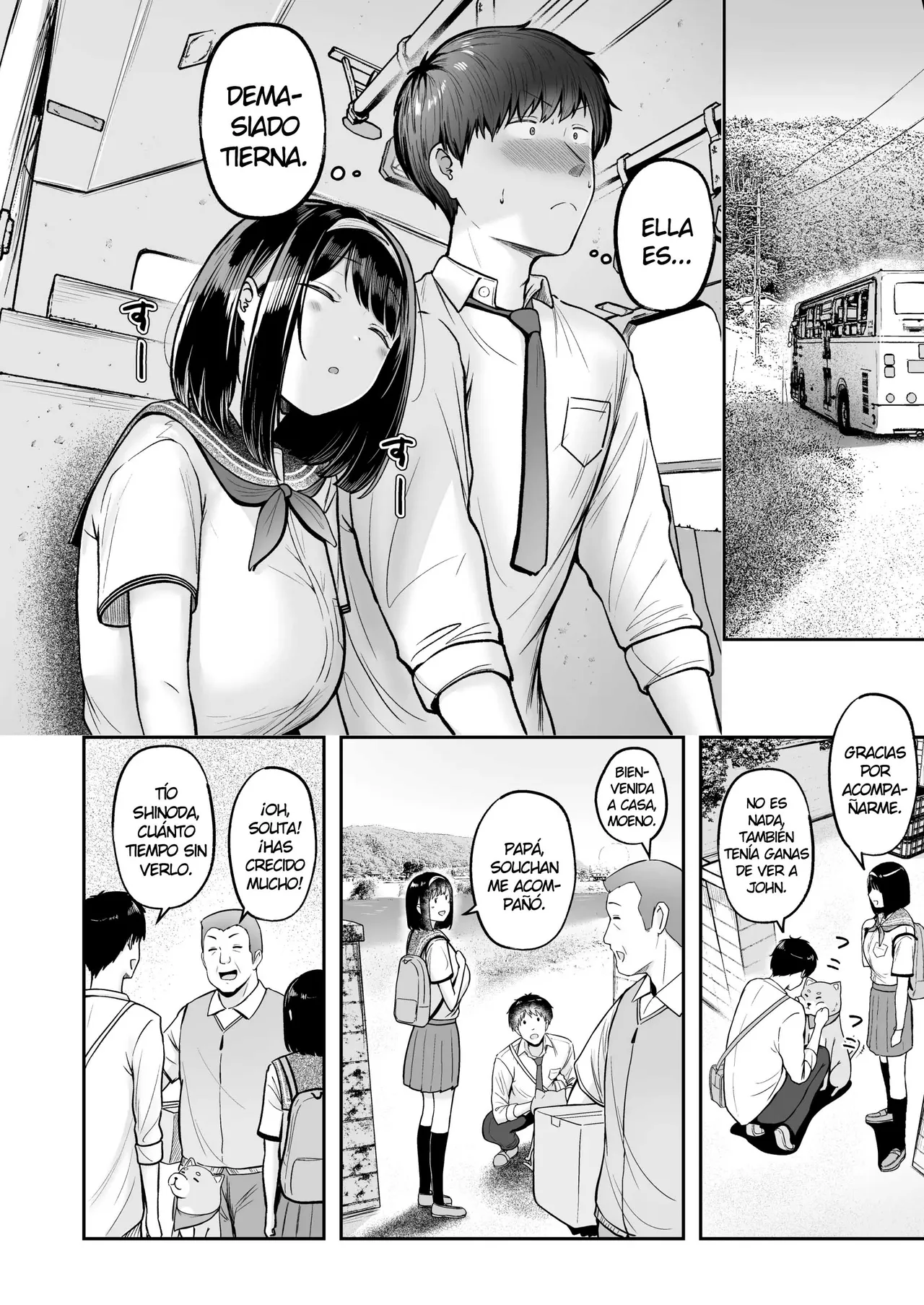 Tenkou Saki no Do-Inaka de Class no Kanojyo Kouho Tachi ga Zenin Hatsujyouki Sugiru | Regresé a Vivir al Campo, y en la Escuela, Todas las Chicas de mi Clase Están Cachondas - Page 33