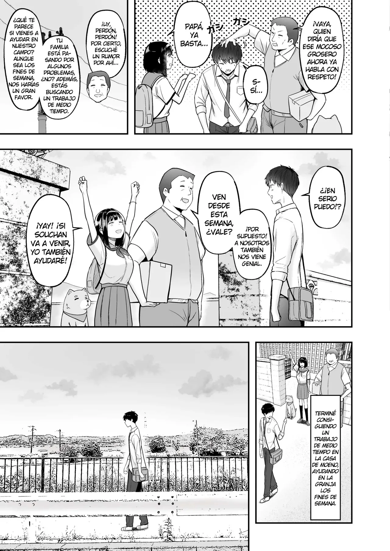 Tenkou Saki no Do-Inaka de Class no Kanojyo Kouho Tachi ga Zenin Hatsujyouki Sugiru | Regresé a Vivir al Campo, y en la Escuela, Todas las Chicas de mi Clase Están Cachondas - Page 34