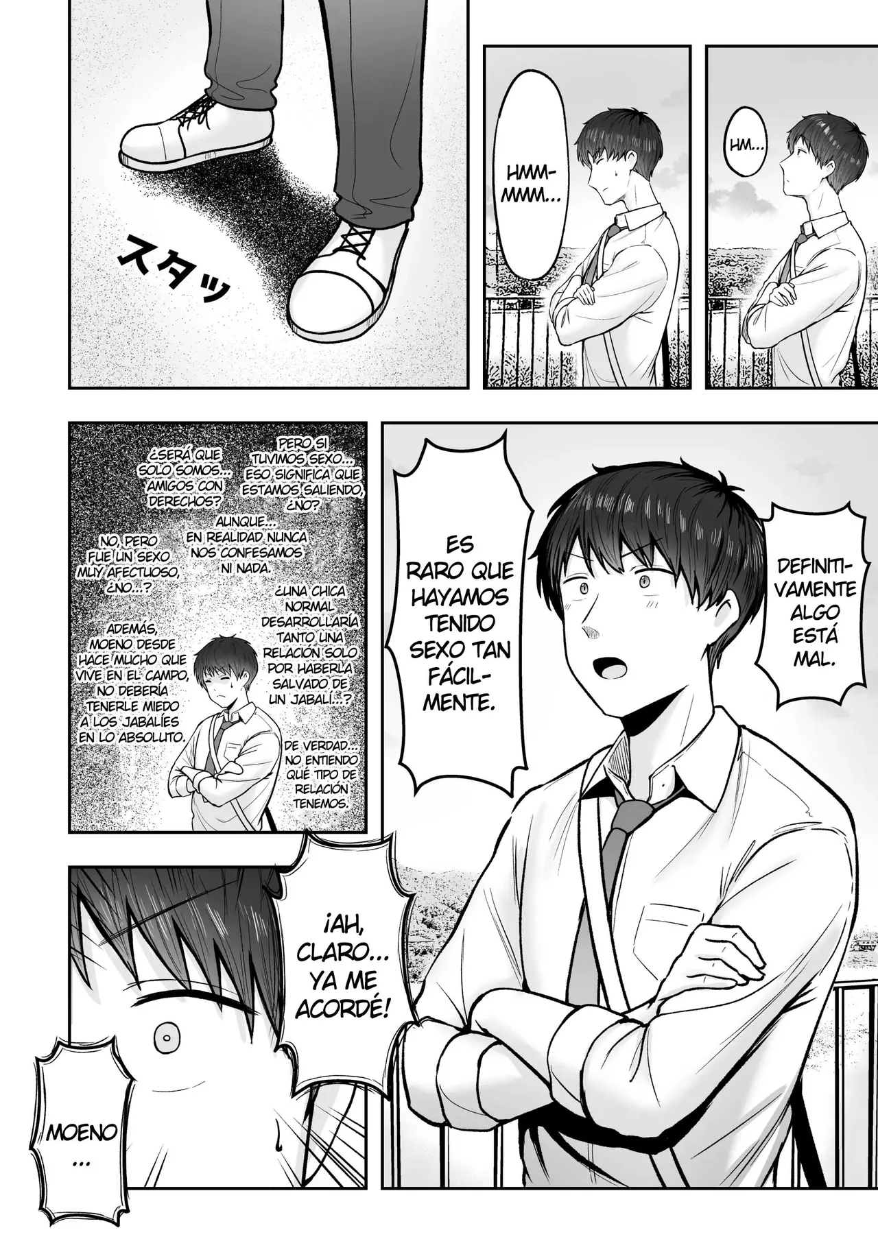 Tenkou Saki no Do-Inaka de Class no Kanojyo Kouho Tachi ga Zenin Hatsujyouki Sugiru | Regresé a Vivir al Campo, y en la Escuela, Todas las Chicas de mi Clase Están Cachondas - Page 35