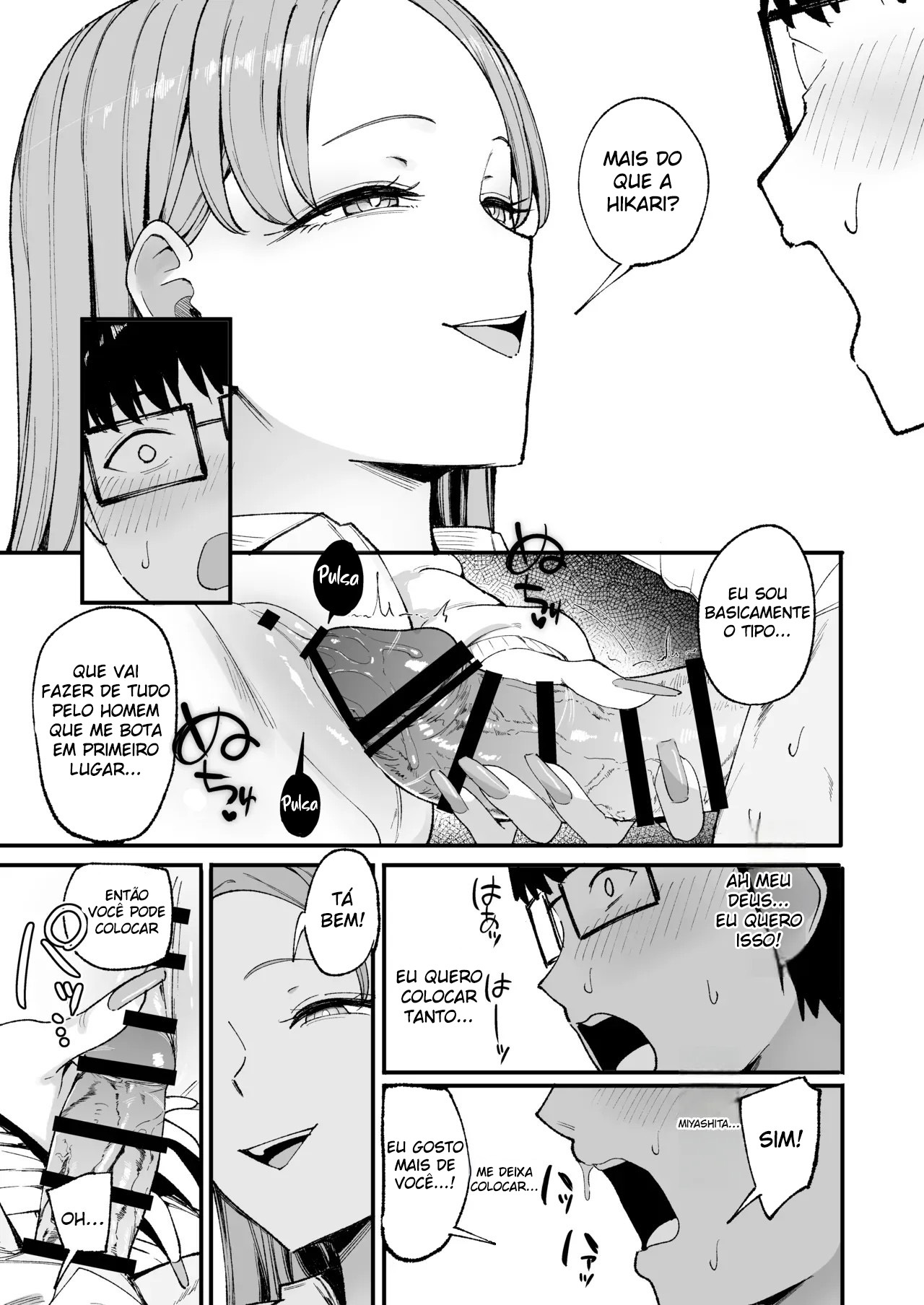 Minha amiga Gyaru me Deixa Usar a Buceta Dela 4 - Page 36