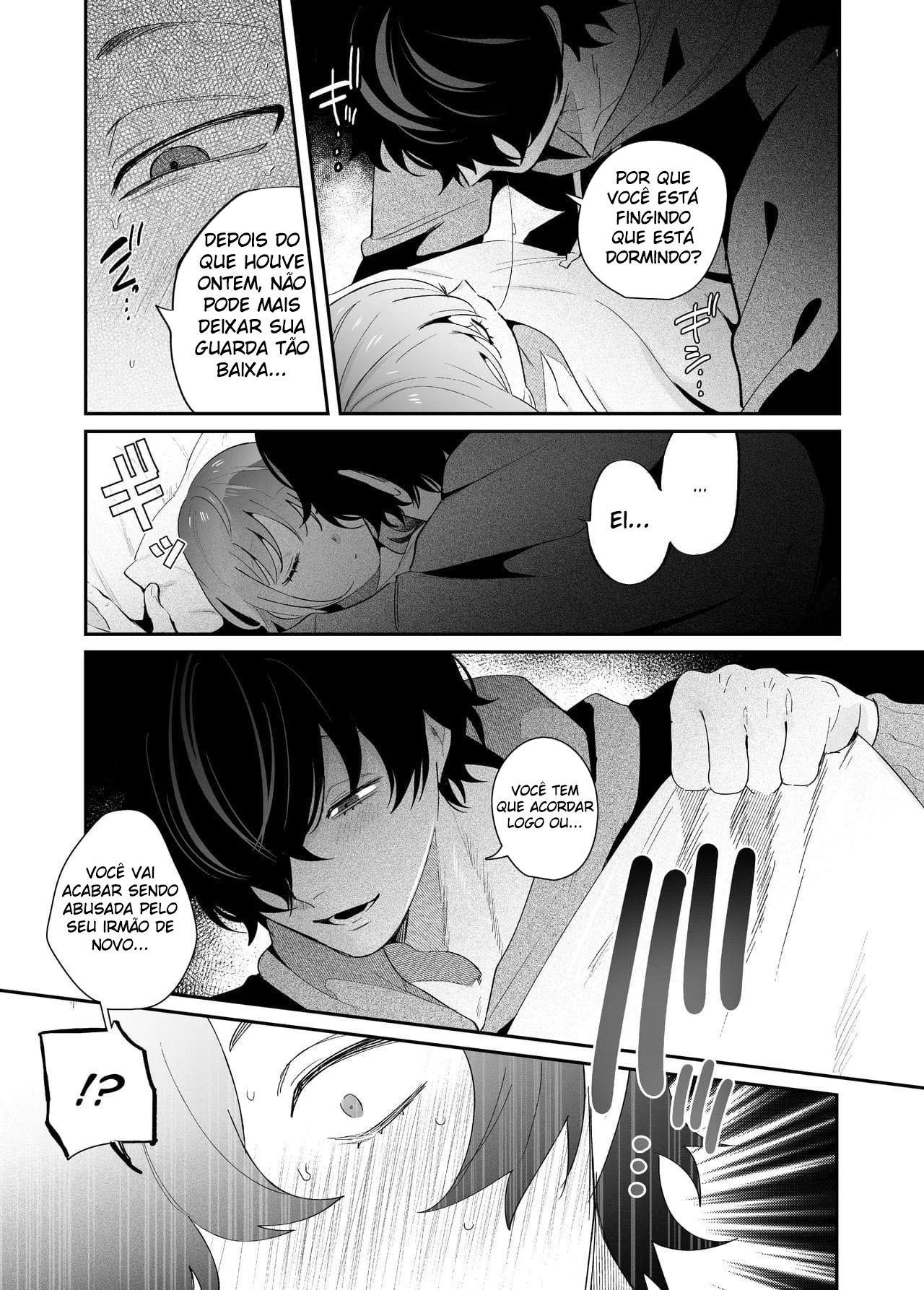 Sexo Sonâmbulo Com Meu Meio-Irmão Louco - Page 38
