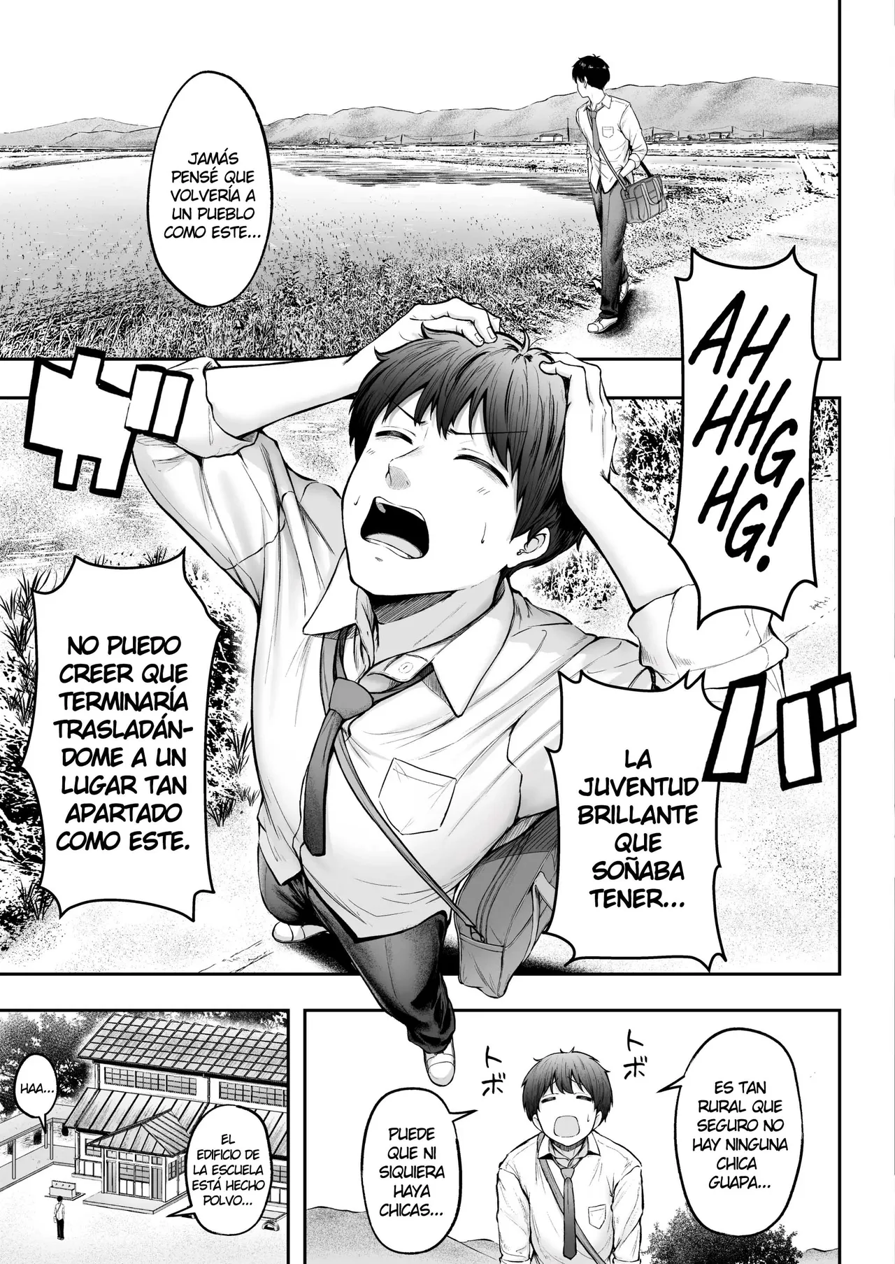 Tenkou Saki no Do-Inaka de Class no Kanojyo Kouho Tachi ga Zenin Hatsujyouki Sugiru | Regresé a Vivir al Campo, y en la Escuela, Todas las Chicas de mi Clase Están Cachondas - Page 4