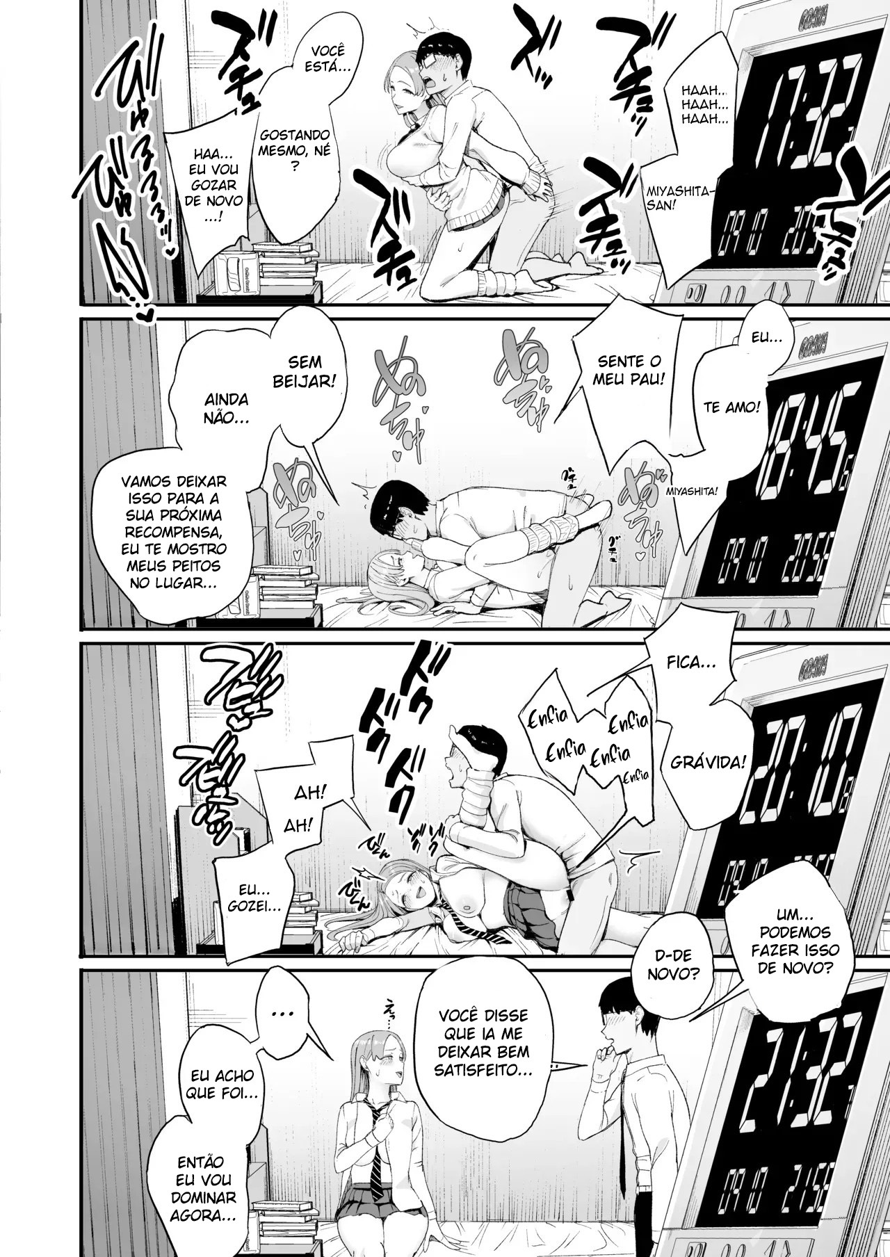 Minha amiga Gyaru me Deixa Usar a Buceta Dela 4 - Page 41