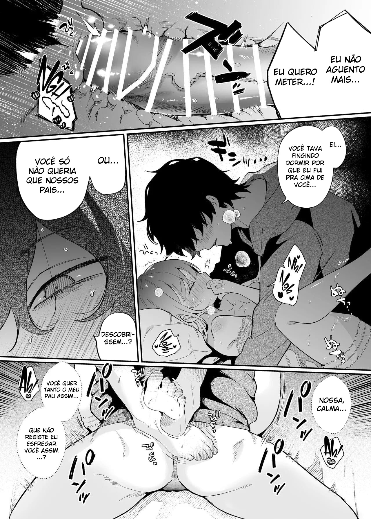 Sexo Sonâmbulo Com Meu Meio-Irmão Louco - Page 45