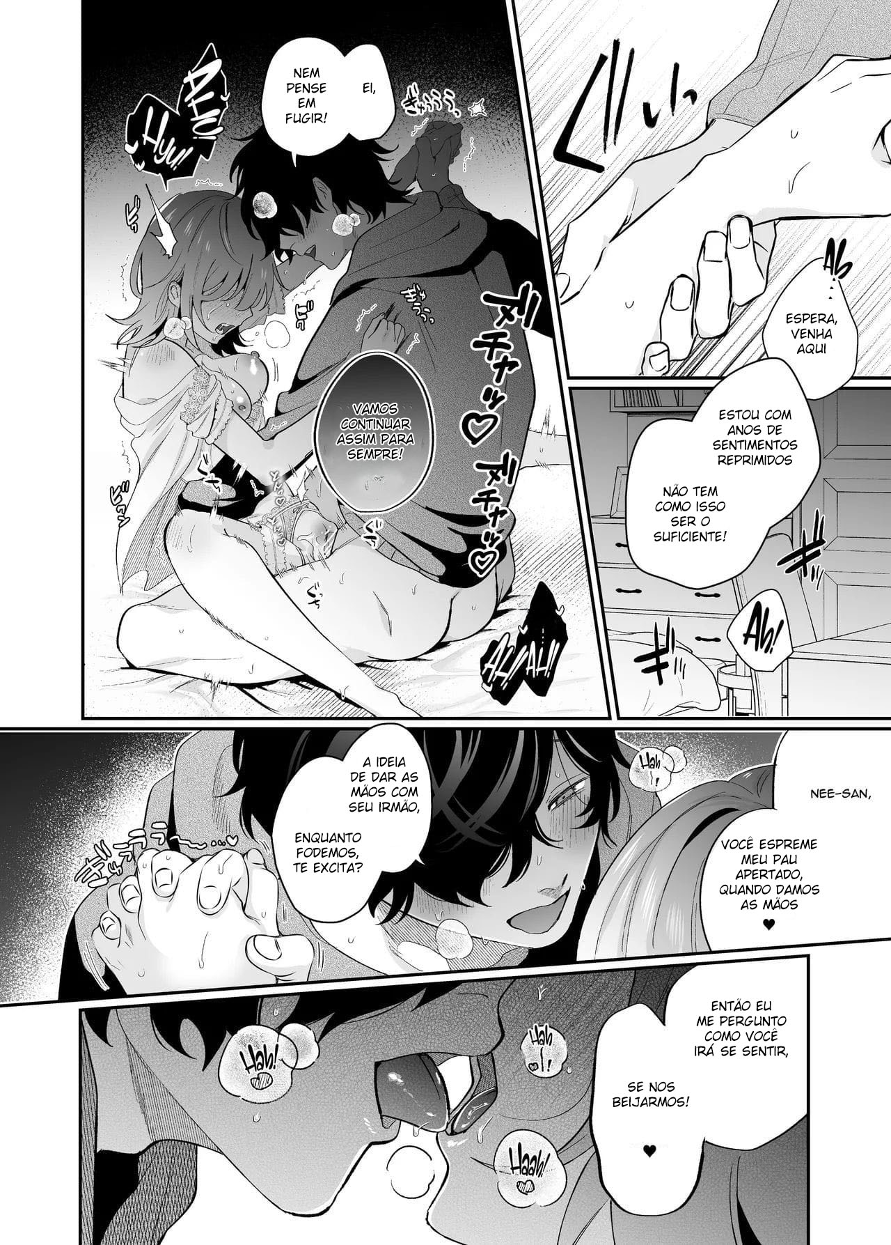 Sexo Sonâmbulo Com Meu Meio-Irmão Louco - Page 49